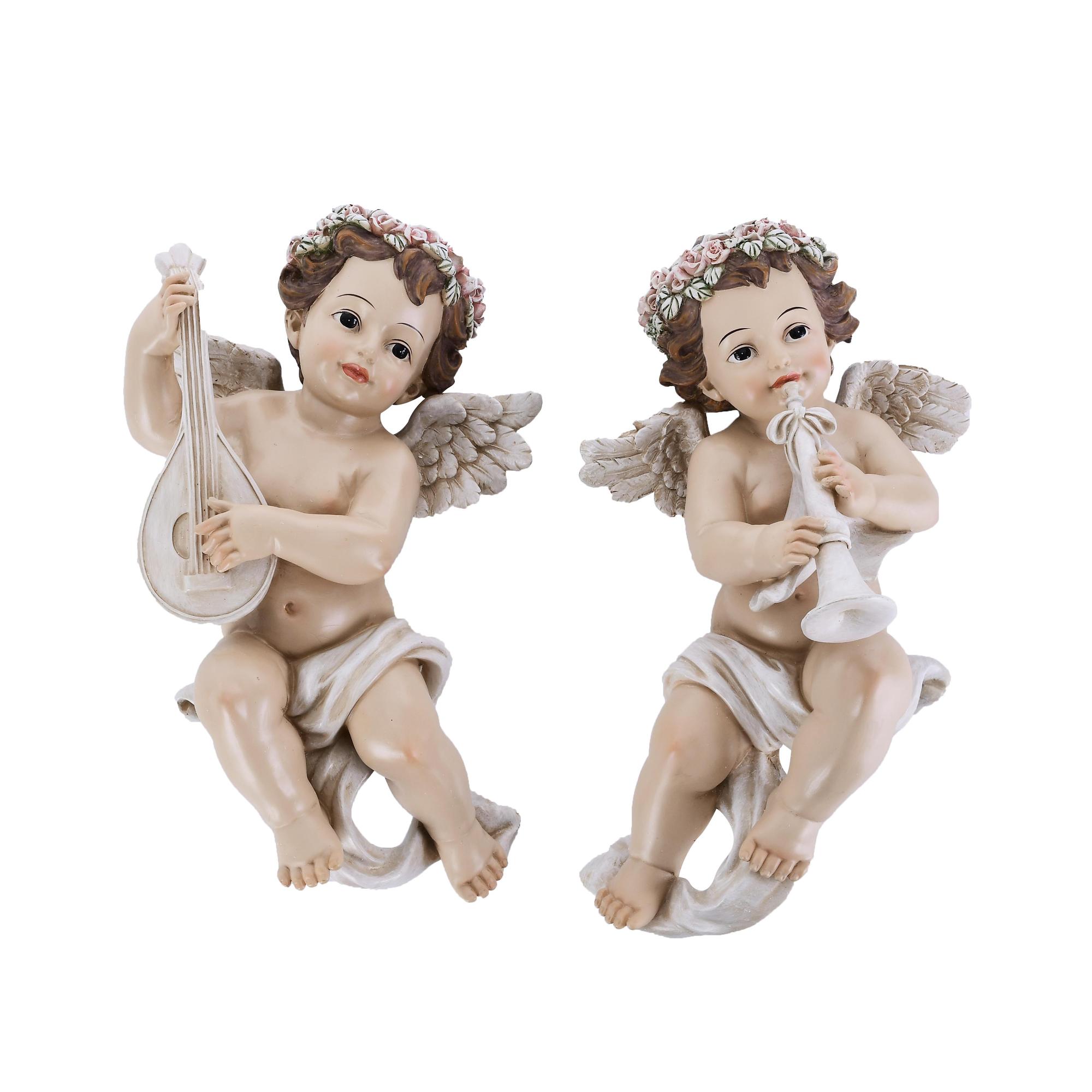 2ASST ANGEL W/MUSICAL INSTRUME - 556-03214