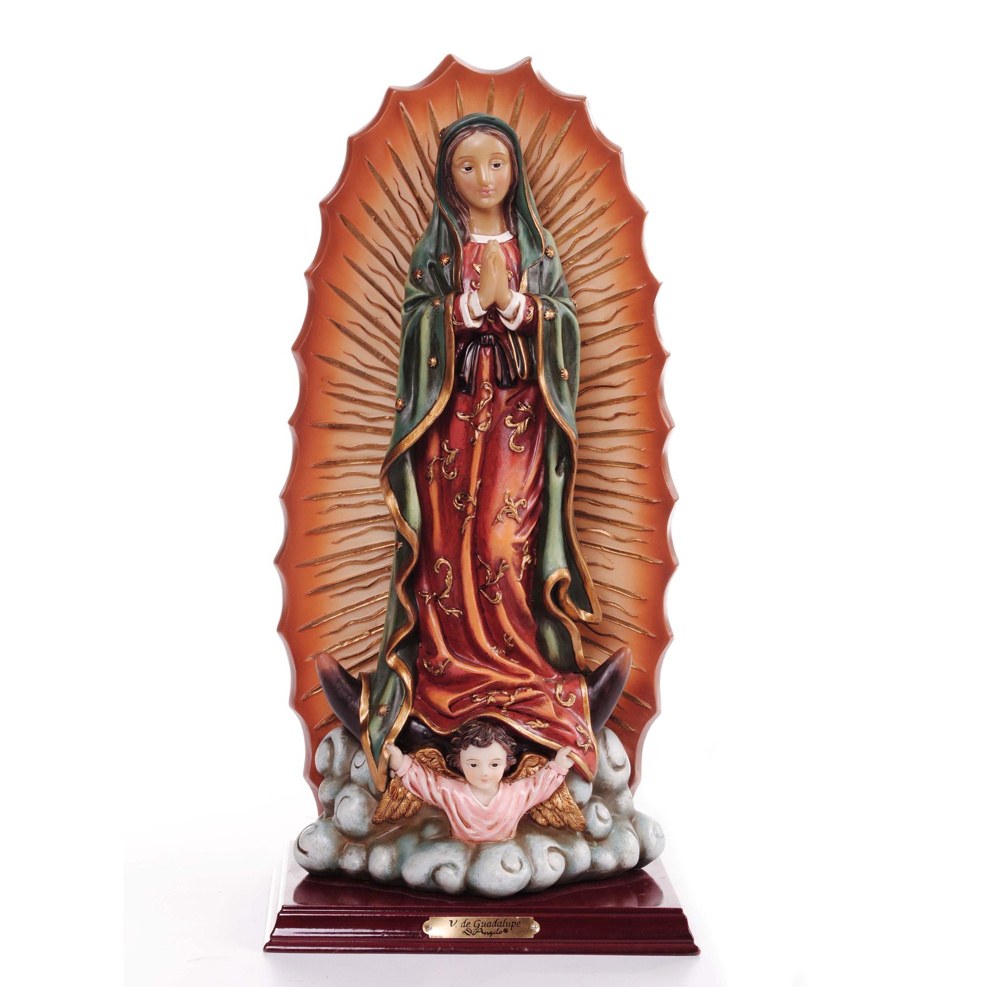 FIGURA VIRGEN DE GUADALUPE 12pulgadas - 556-33446