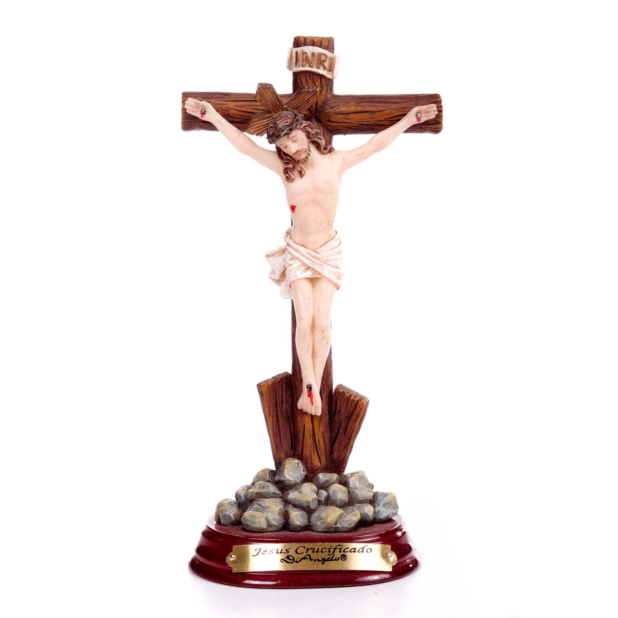 POLY CRUCIFIX 5" W/WB BP 1 PC/ - 556-33572