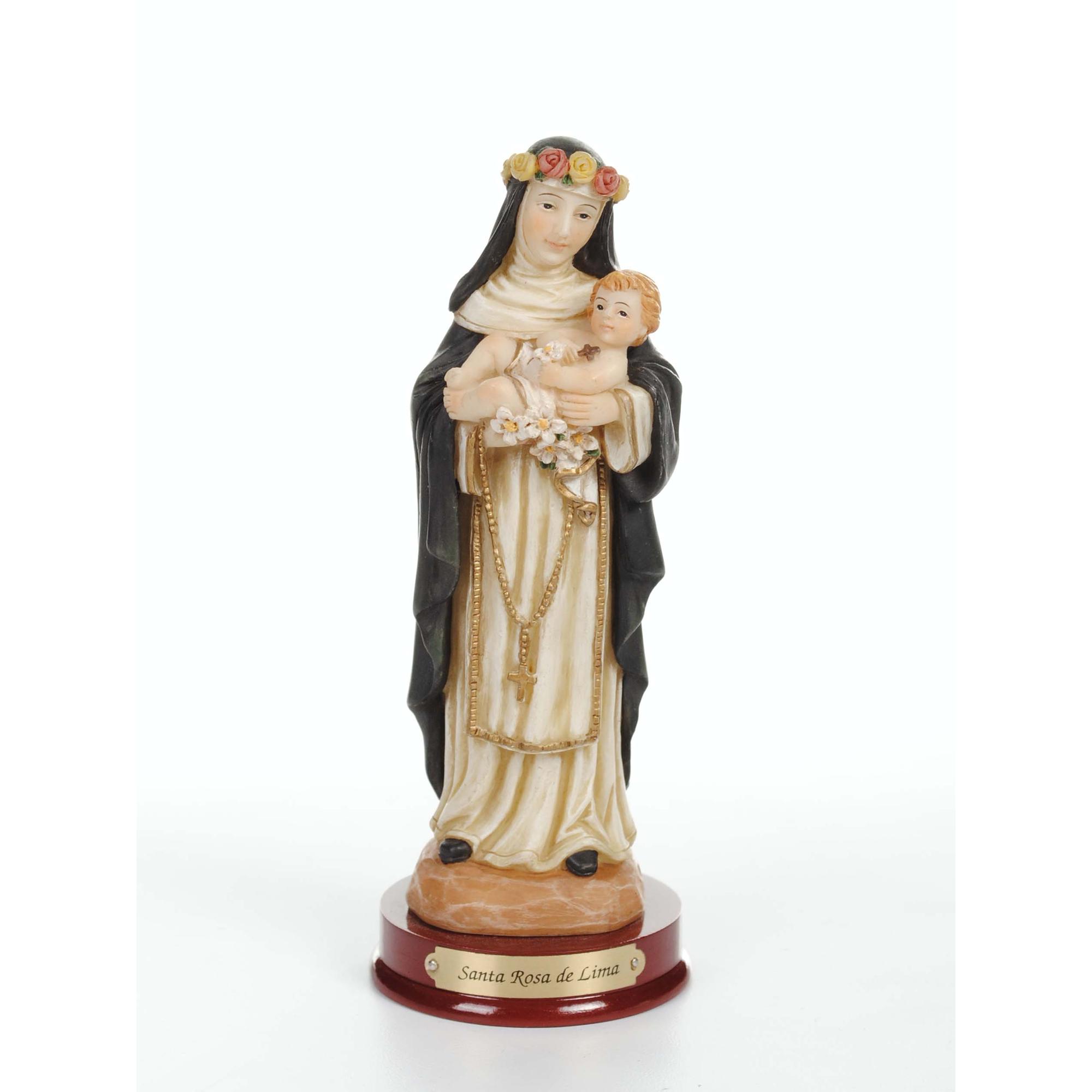 POLY 5" FIGURINE - SANTA ROSA - 556-33822