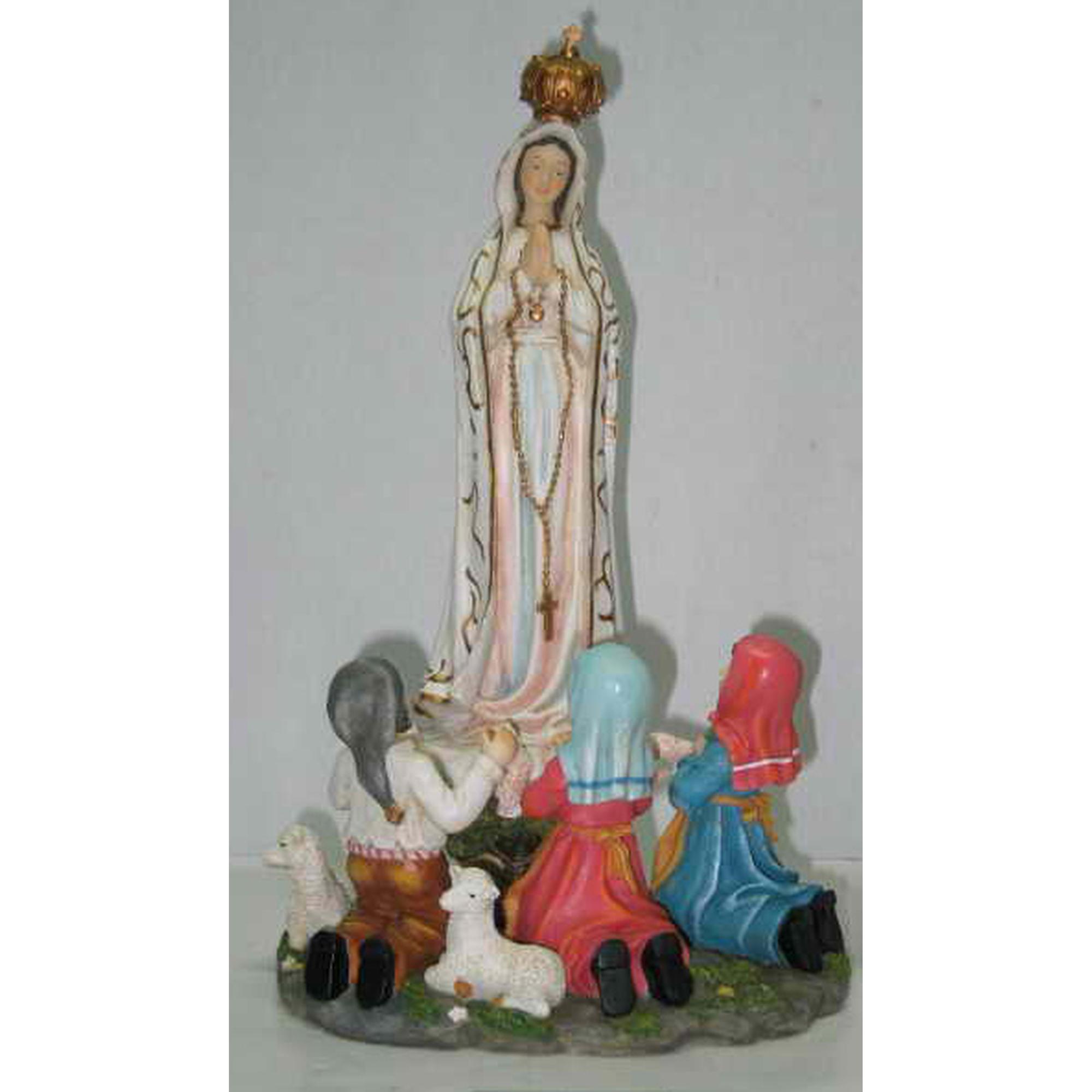 FIGURA FATIMA C/PASTORES 24pulgadas - 556-39259