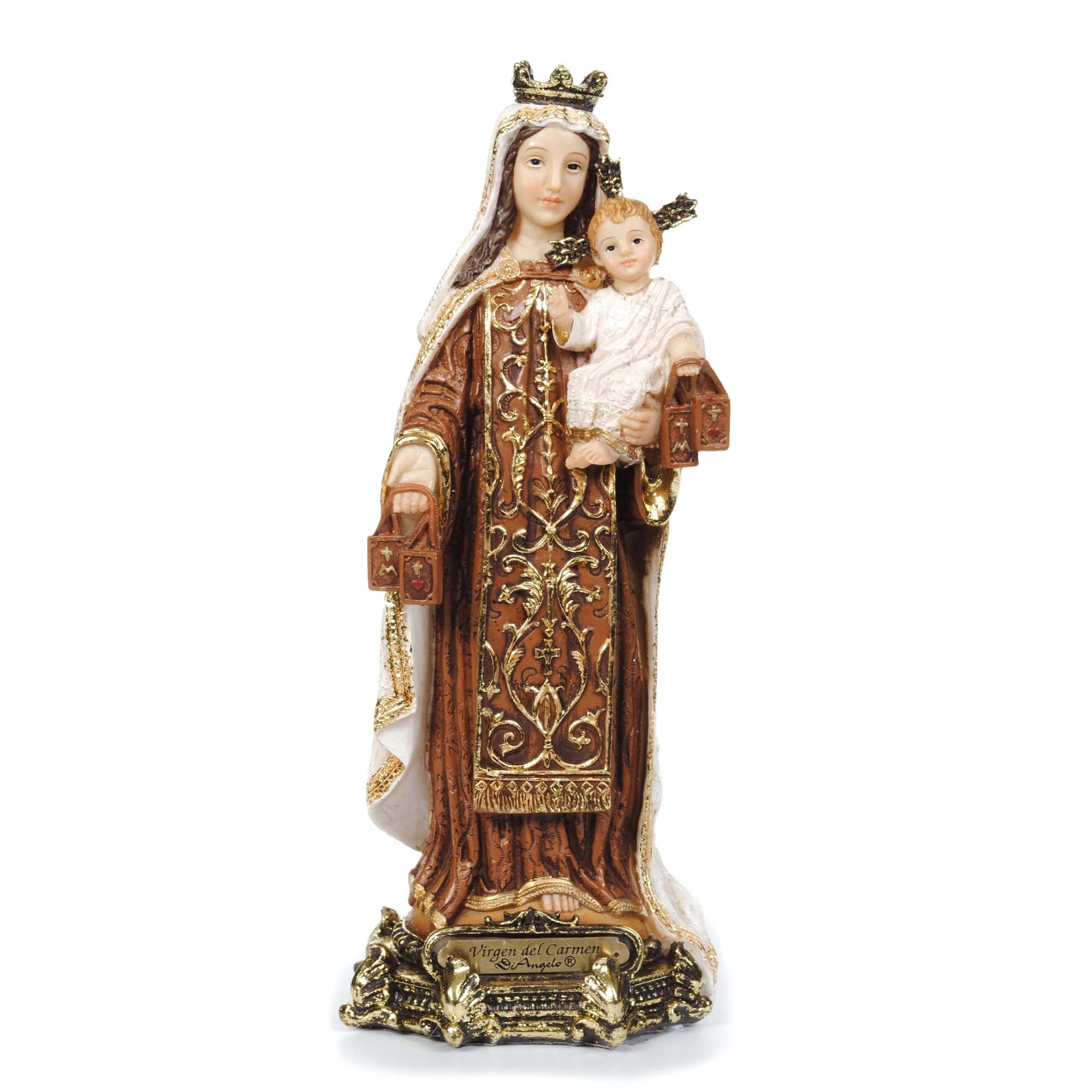 POLY 8" FIGURINE - VIRGEN DEL - 556-77024