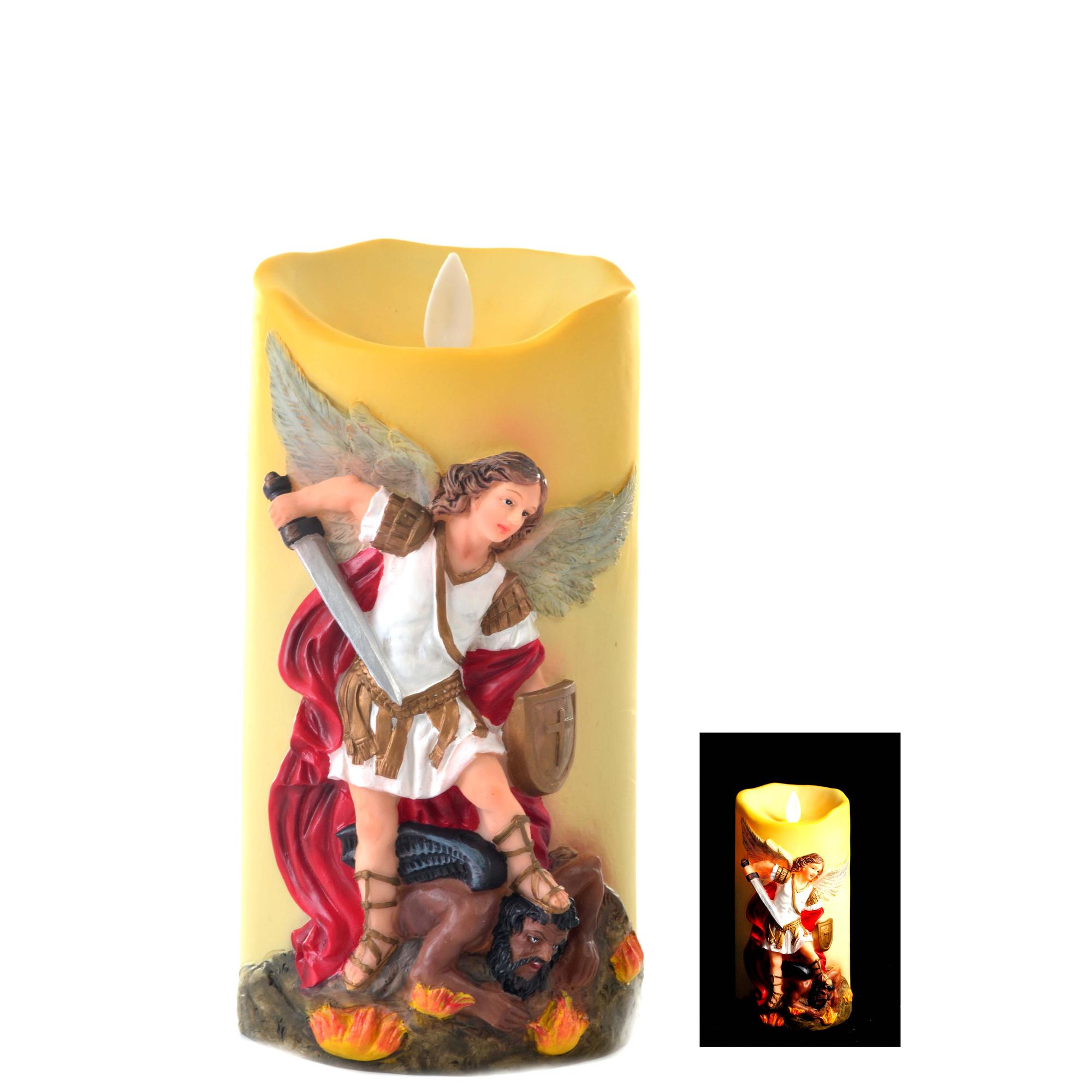 MIGUEL ARCANGEL DRUMS CANDLE - 559-510041