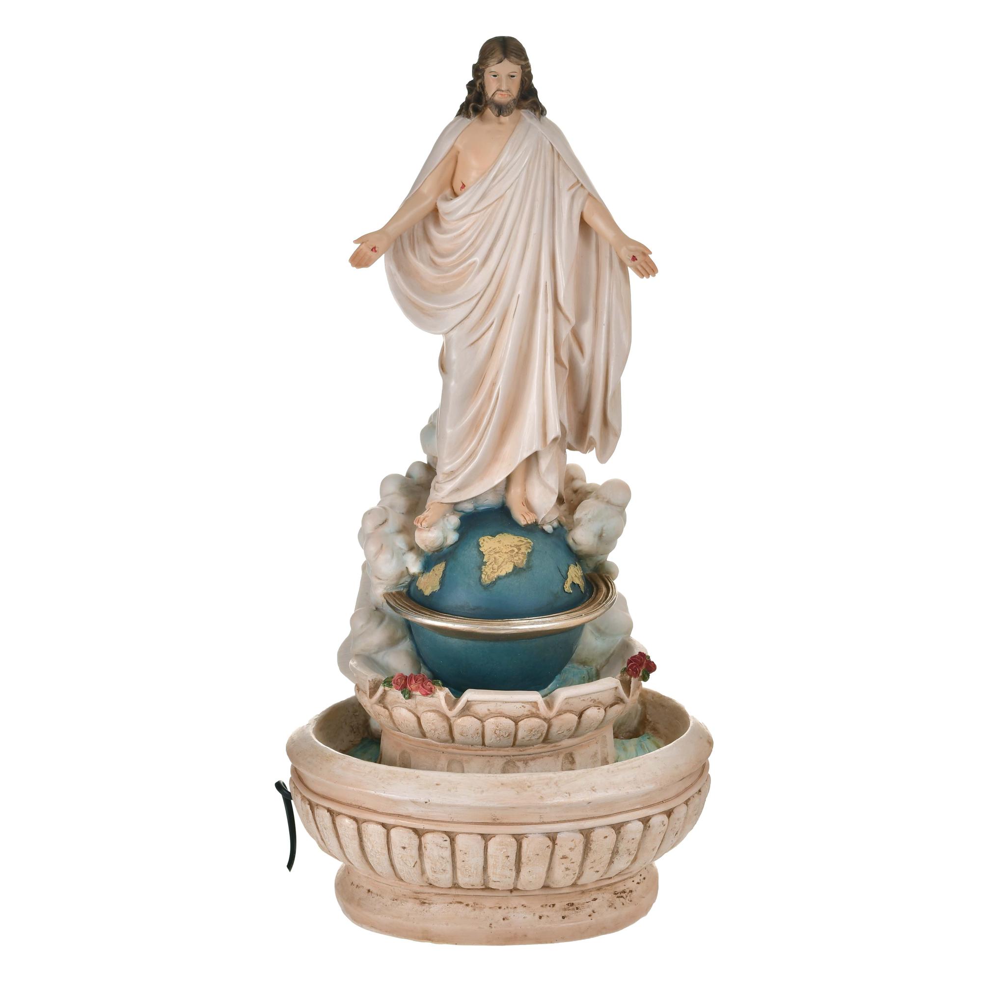 POLY 21.5" FUENTE FIG. JESUS - 559-80013/1