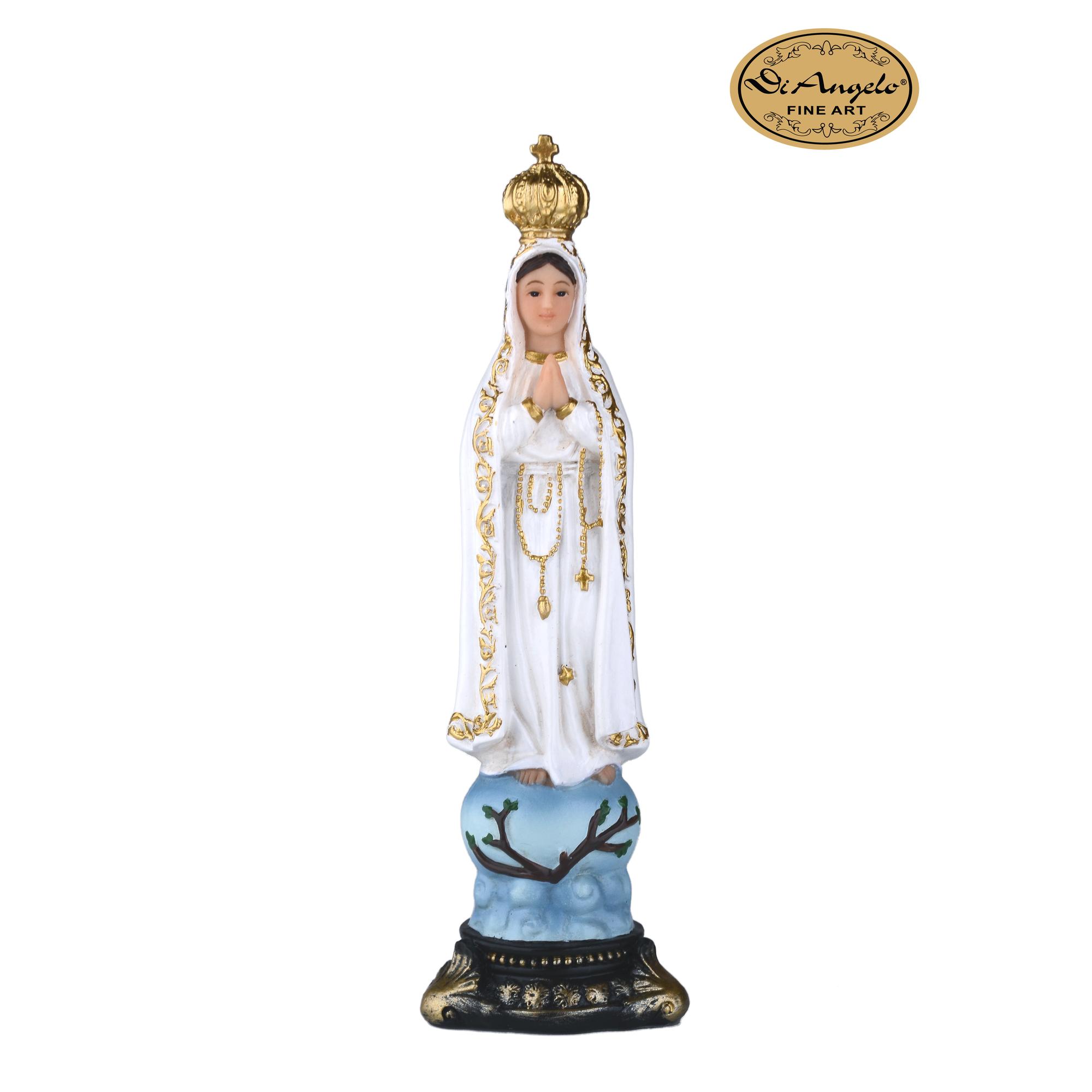 Poly-5 inch VIRGIN OF FATIMA - 560-33062