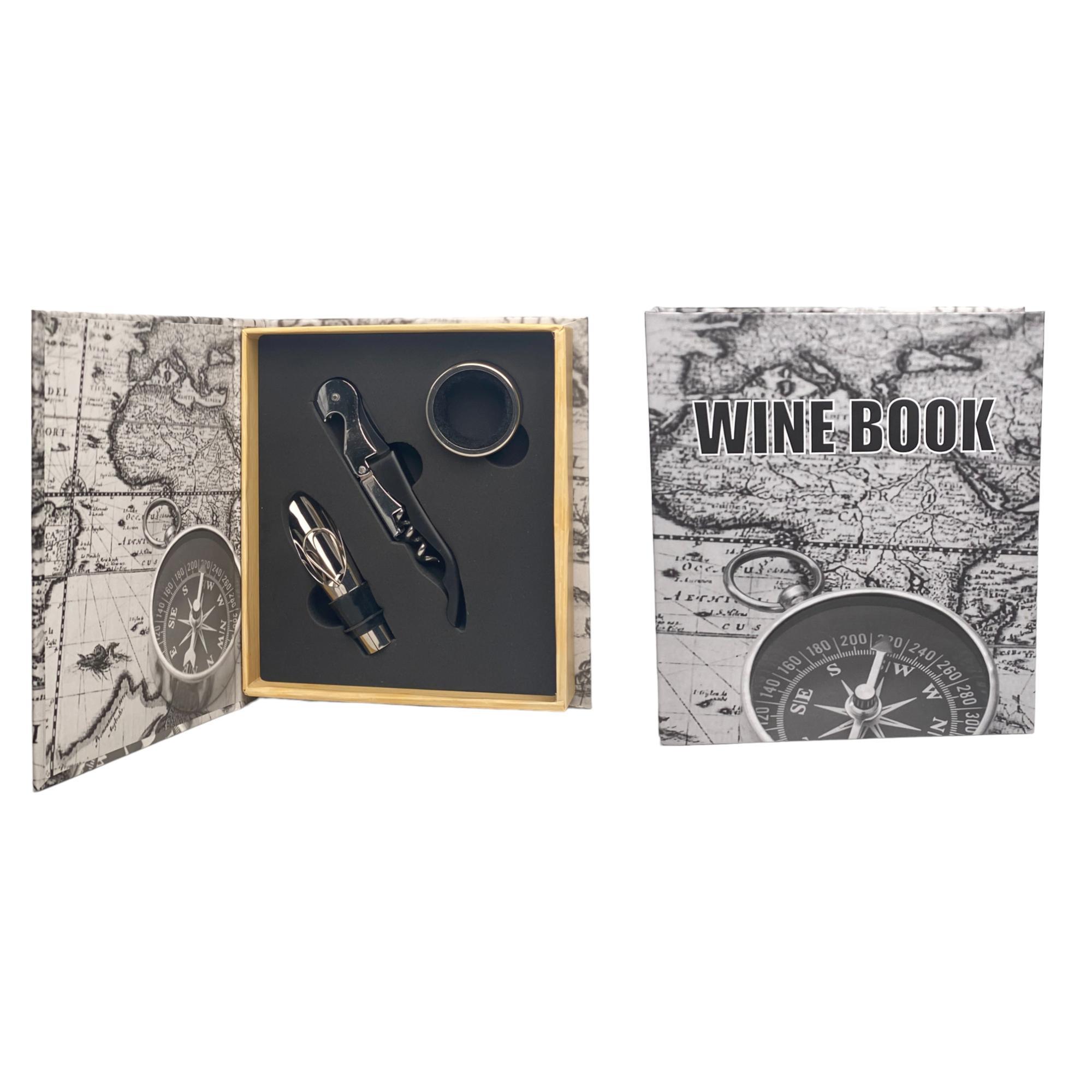 Book case with waiter's corkscrewpourercolar-16.5X14.5X4 cm - 567-411284
