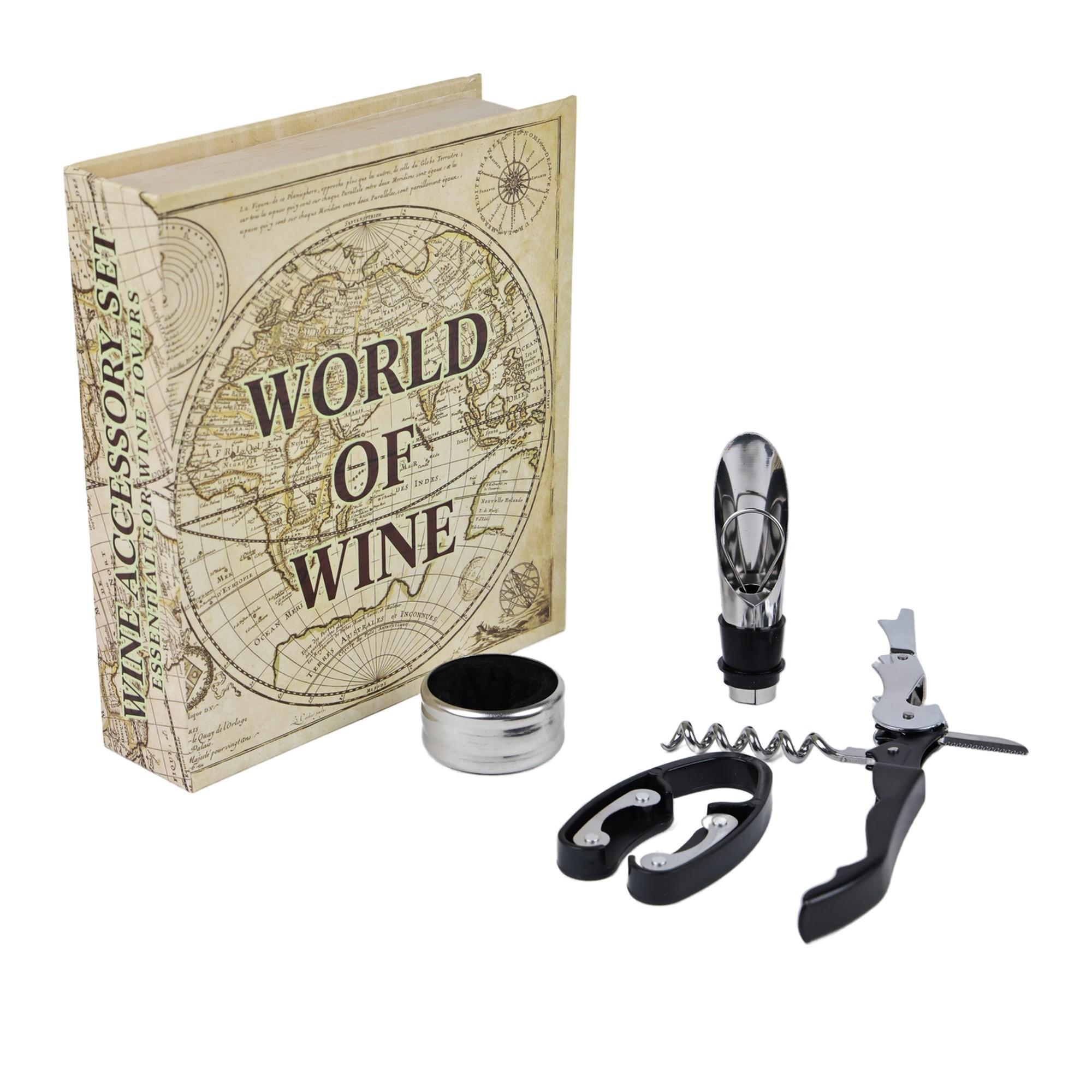 BOOK CASE WITH CORKSCREW - 567-411464