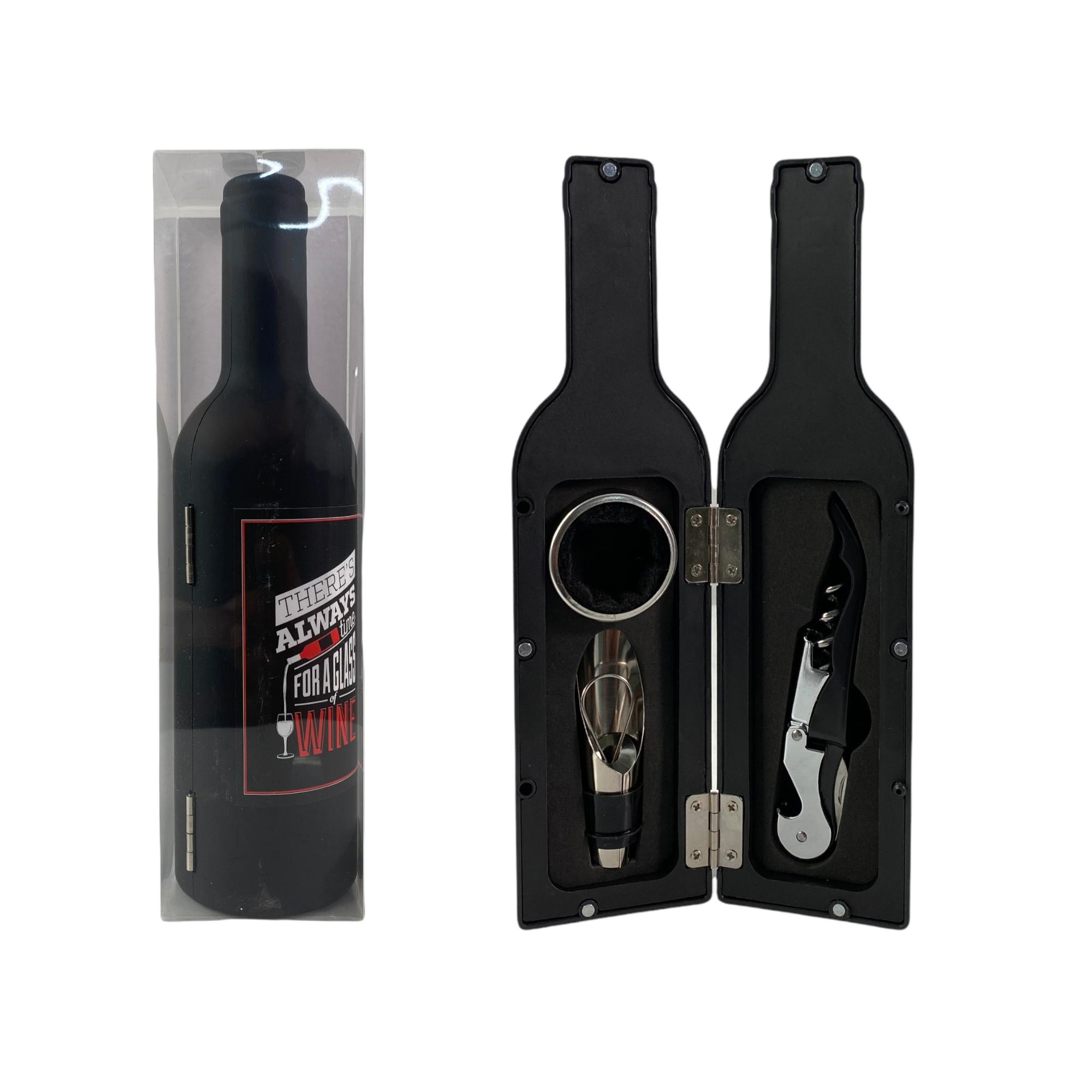 small size black bottle withwaiter's corkscrewcollar and - 567-41877