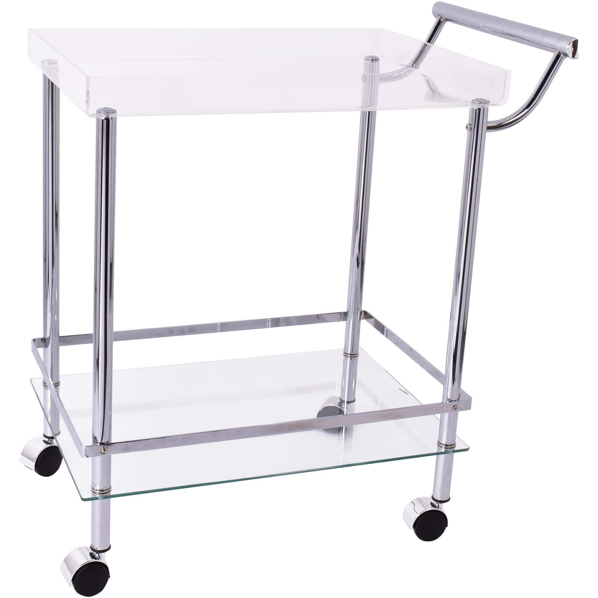 SERVING CART OVERALL SIZE: 68X40X 75 CM H.
STEEL TUBE/ SHEET - 567-481091