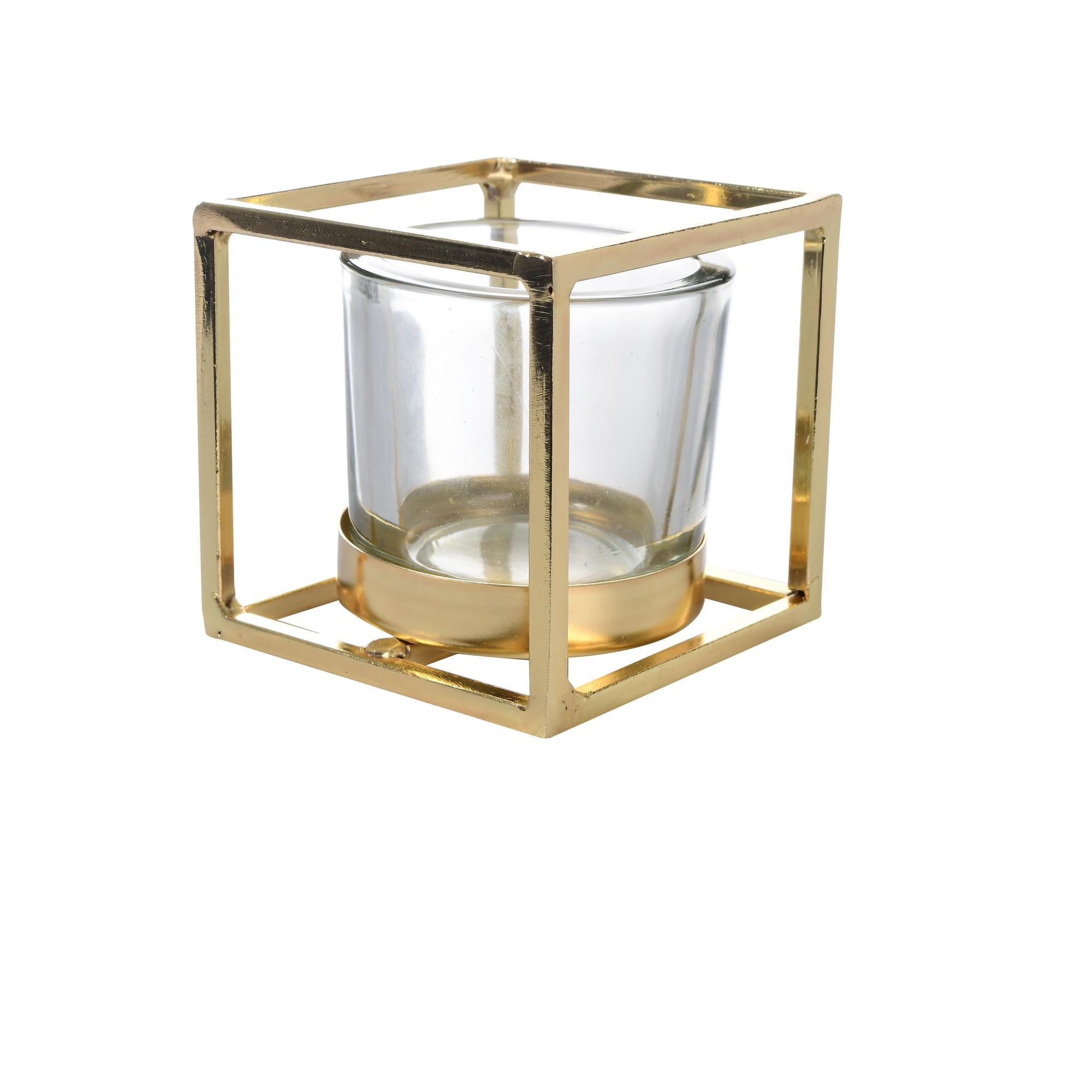 CANDLE HOLDER 7.5X7.5X7.5 - 567-49068