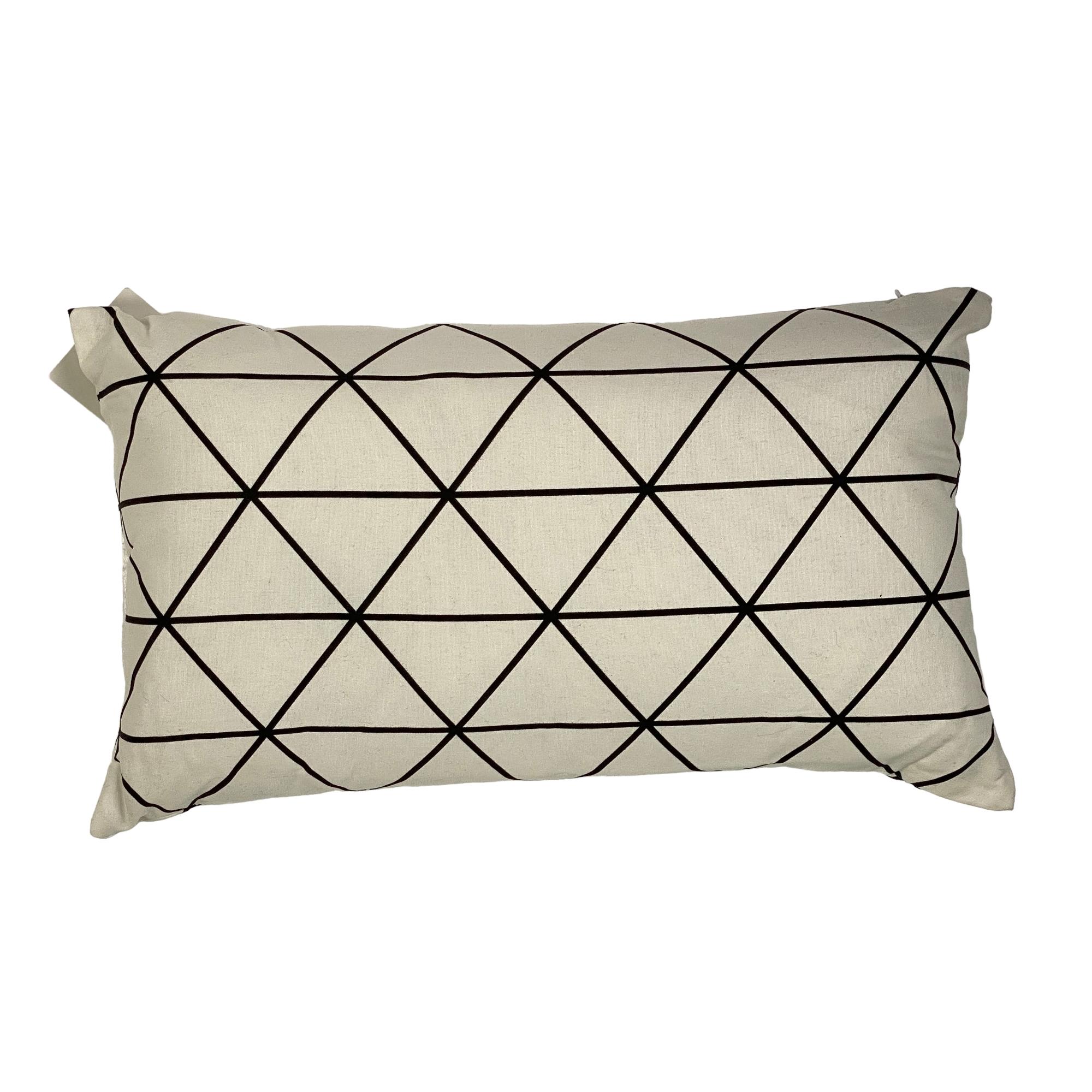 CUSHION 30*50CM335g white poly - 567-67013