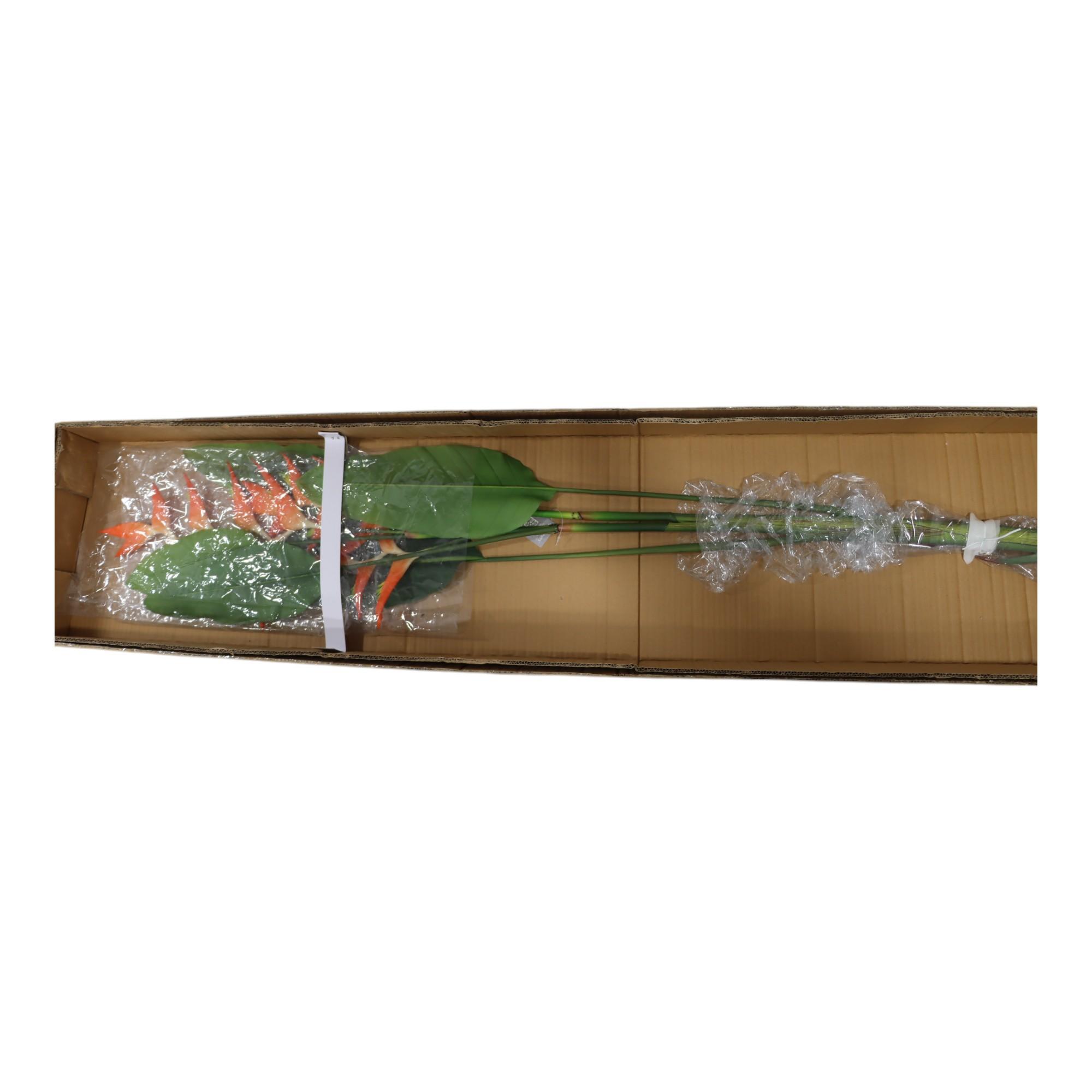 172cm PVC heliconia with 3 flowers & 5 lvs - 592-143628