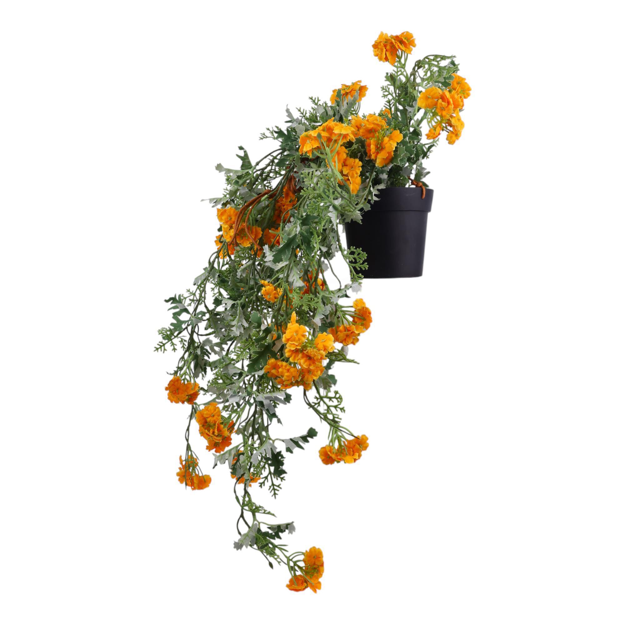 Verbena con pote 25X25X65CM - 592-301608