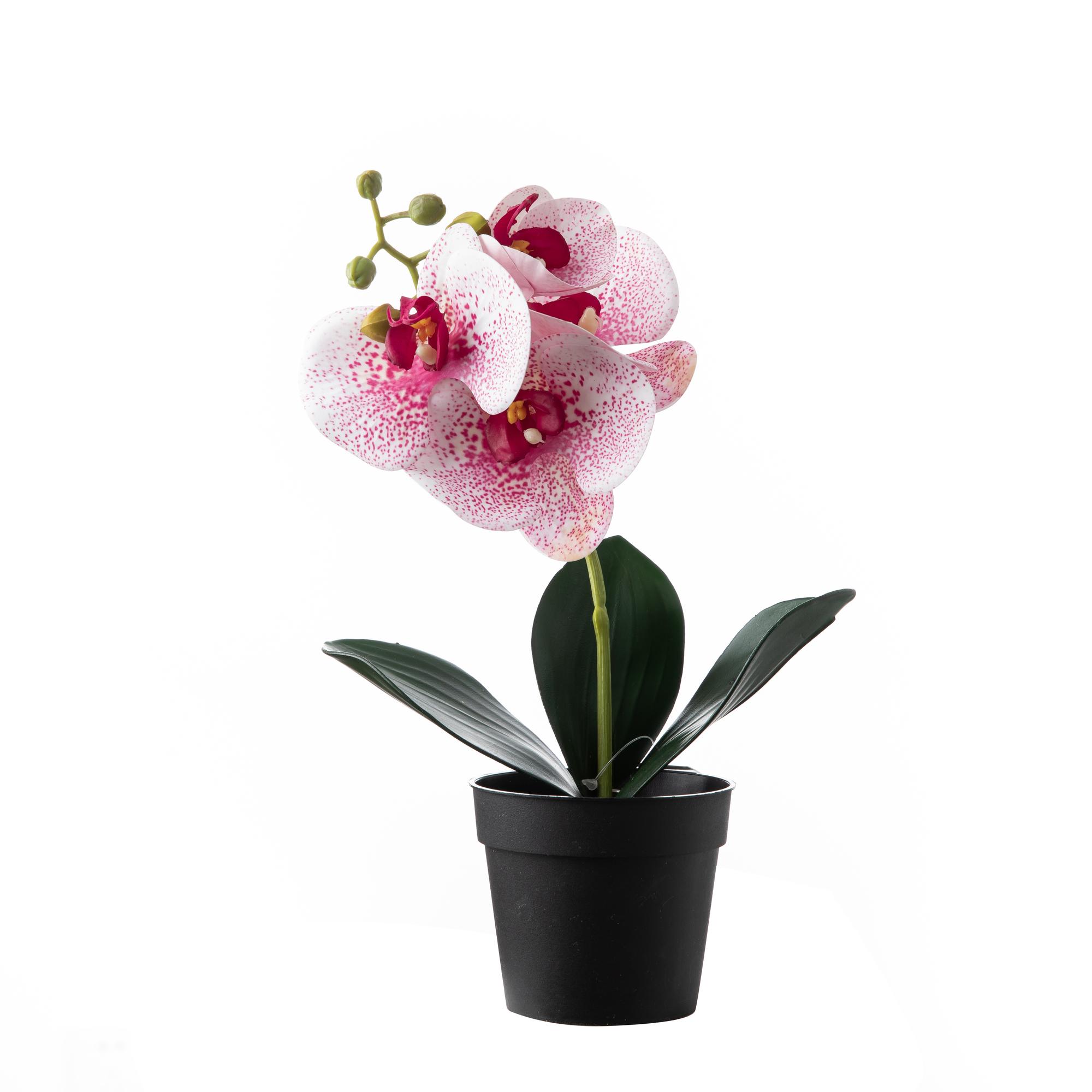 FLOR COM VASO 26X12X12CM - 592-480277