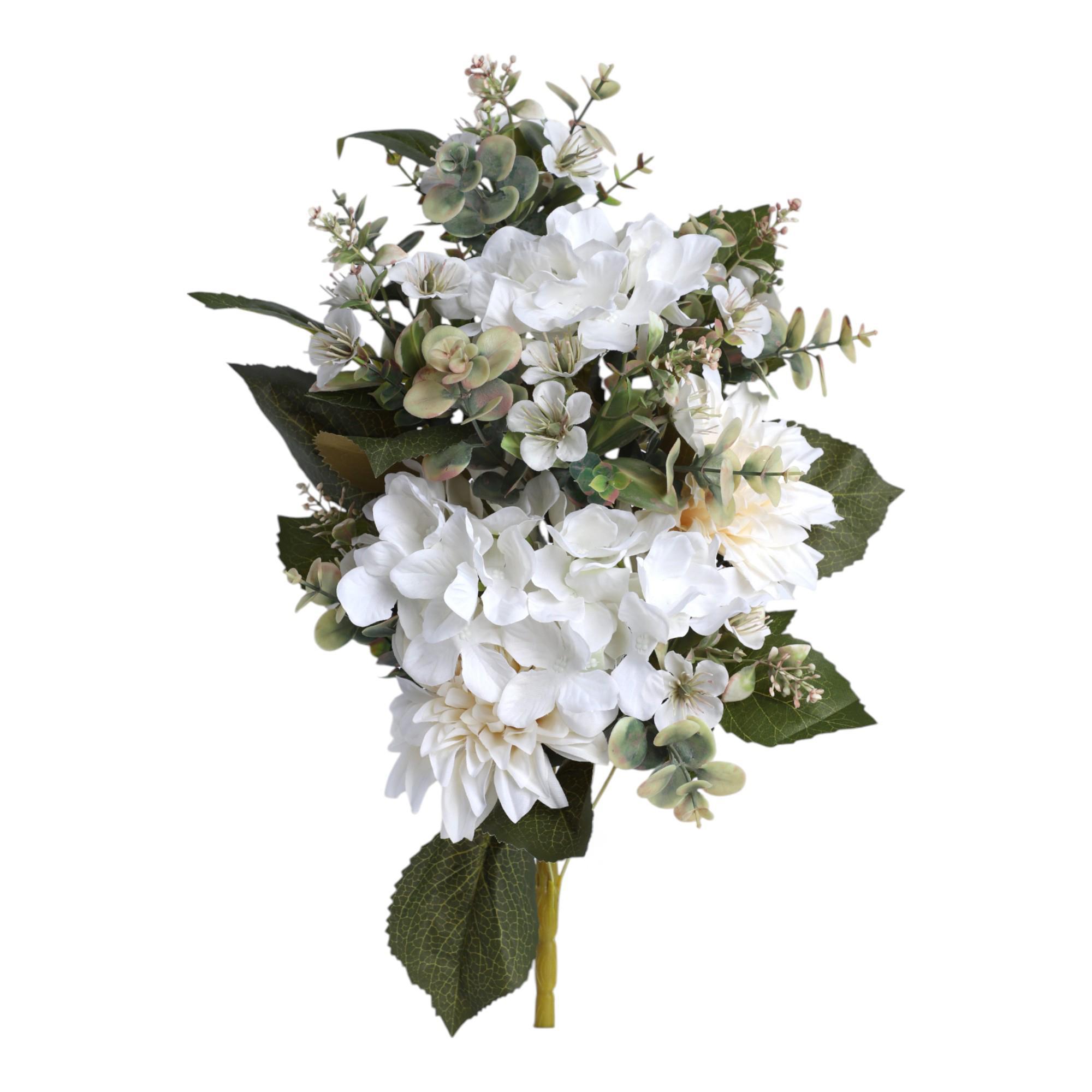 DAHLIA HYDRANGEA EUCALYPTUS BUNDLE - 592-480423