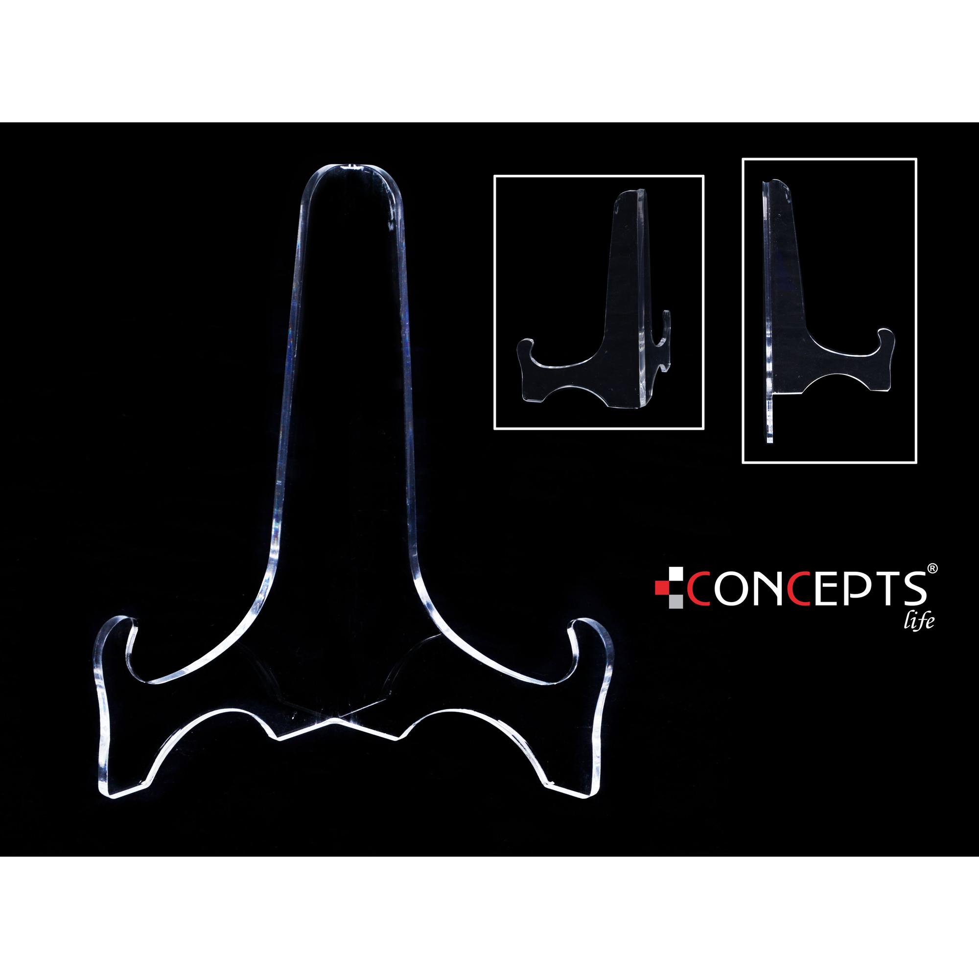 CLEAR ACRYLIC STAND, 120x120x2 - 599-22026