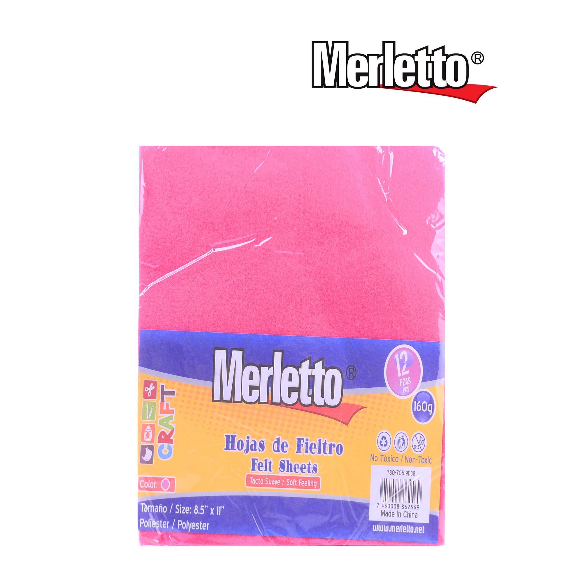 100BOL FIELT 8.5*11 12PZ ROSAD - 780-036191139
