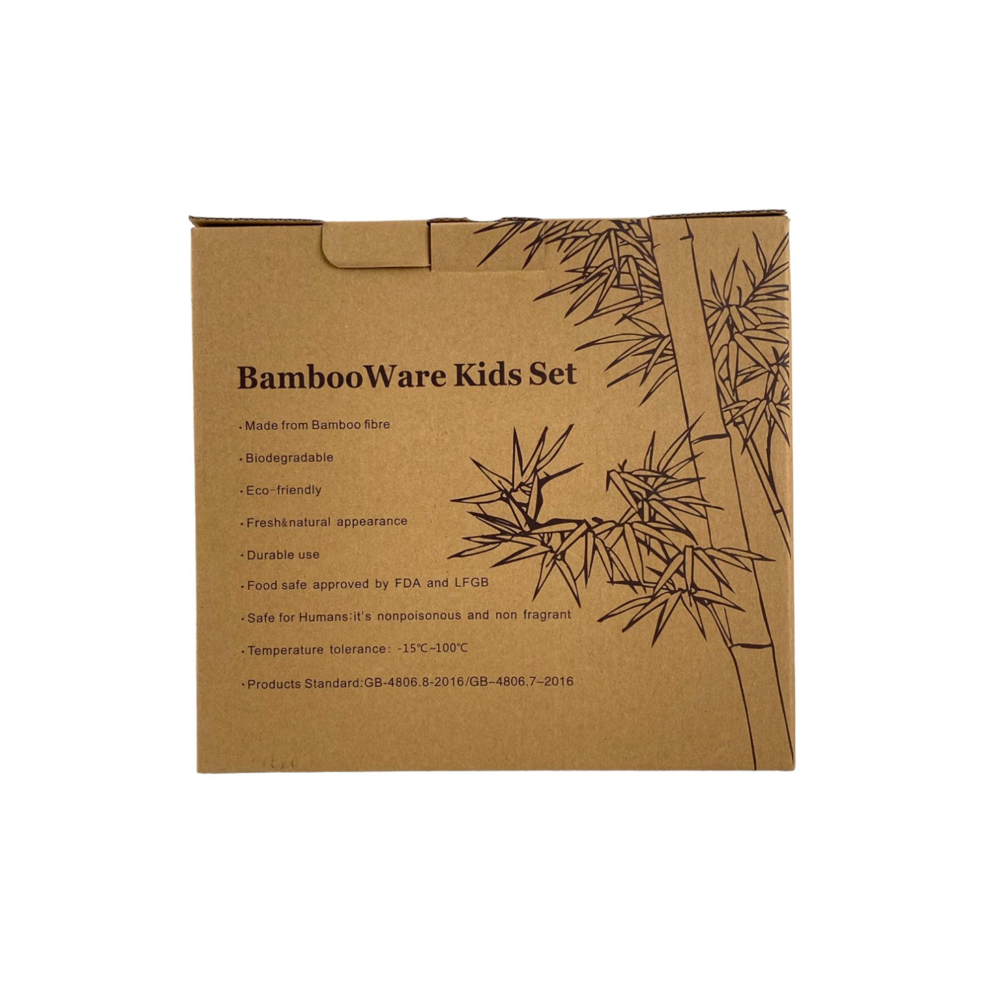 24SET/CTNS/5 BAMBOO WARE KIDS - 780-1180124