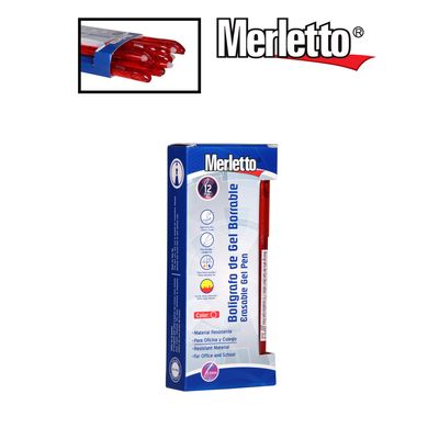 72CJS 12PZ BOLIG GEL BORR ROJO