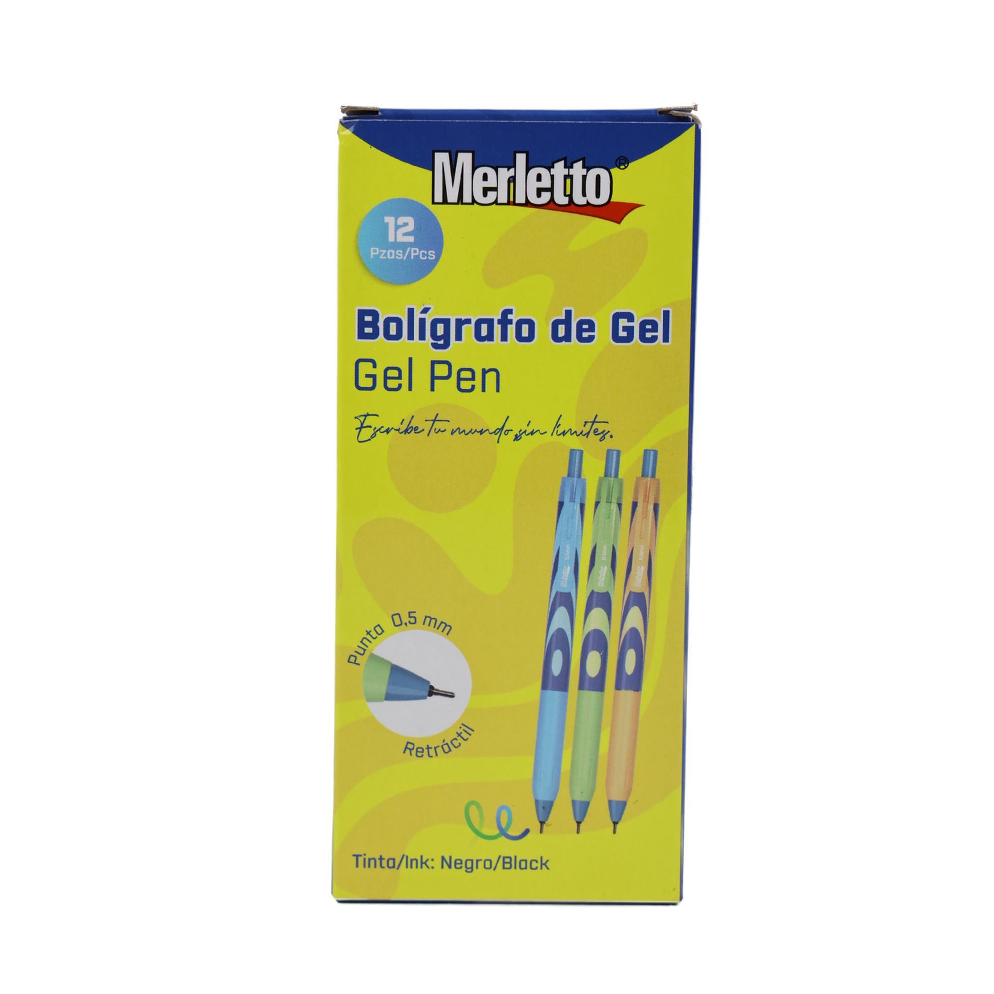 BOLIGRAFO DE GEL 0.5mm 12PZA SURTIDO - 780-1444635