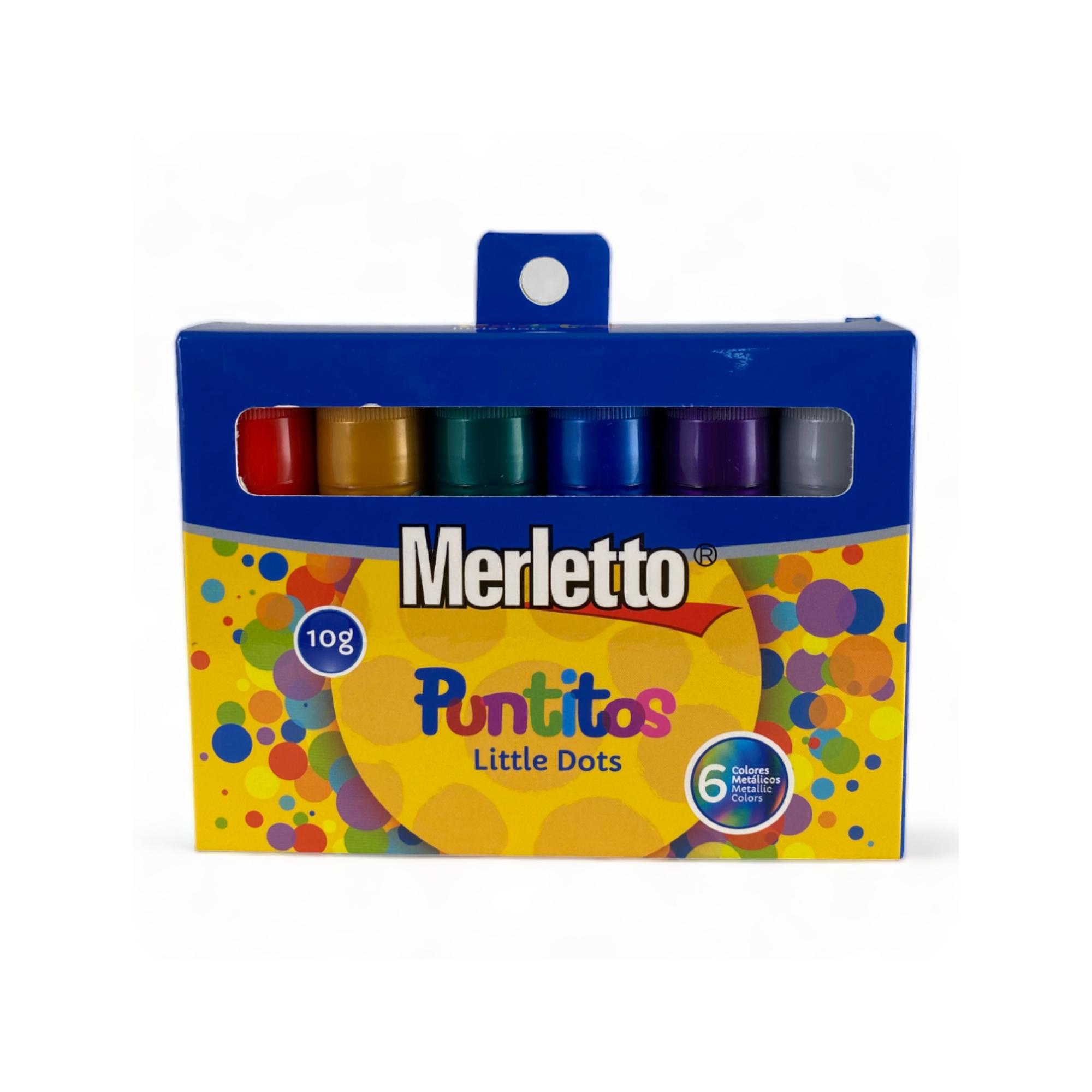 PUNTITOS - PINTURA EN BARRA DE COLORES METALICO LAVABLES - 780-1503883