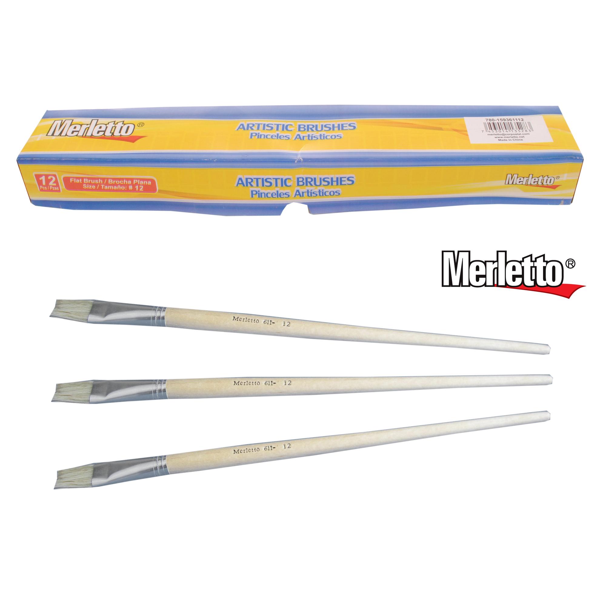 FLAT BRUSH SET #12 - 780-159361112