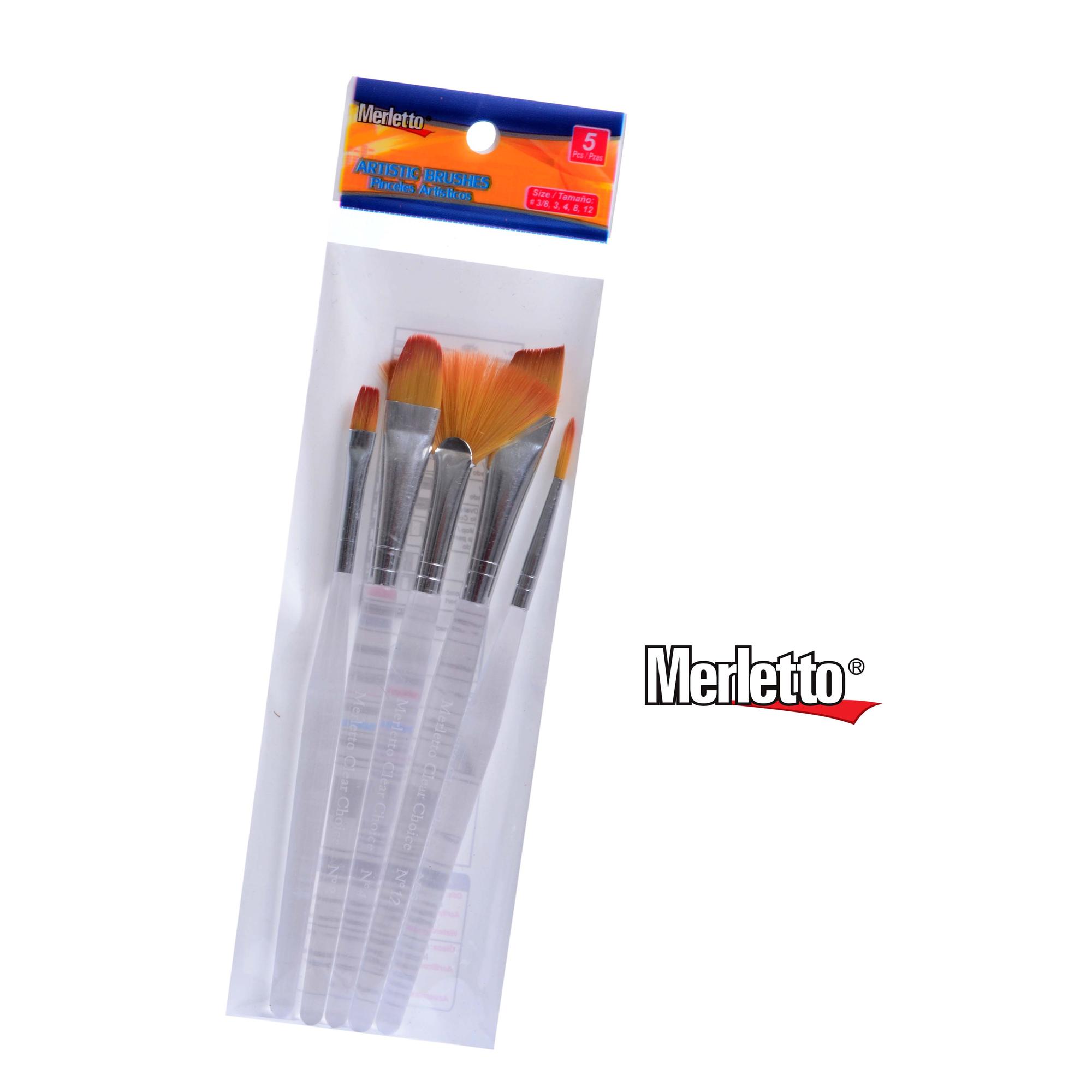 5PCS ASSORTED BRUSH SET # 3 / - 780-1594468