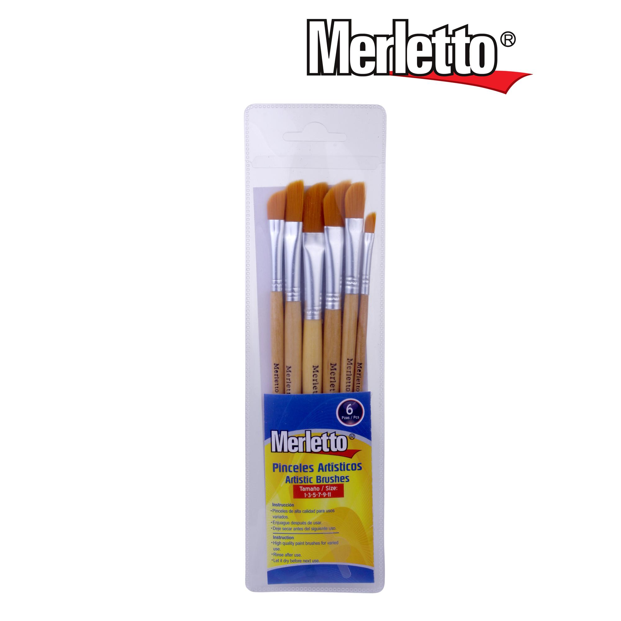 6PCS ASSORTED BRUSH SET # 1,3, - 780-1598633