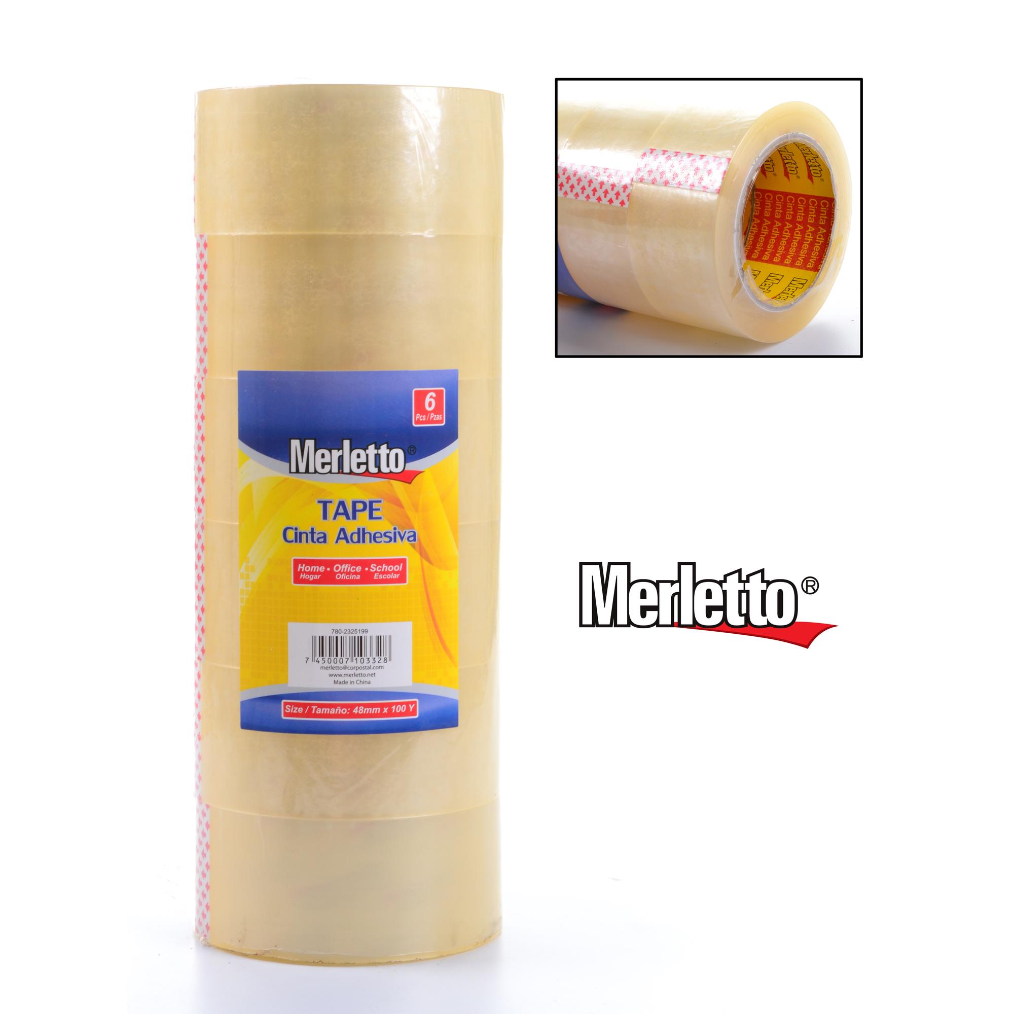 TRANSPARENT ADHESIVE TAPE 48MM x 100Y - 780-2325199