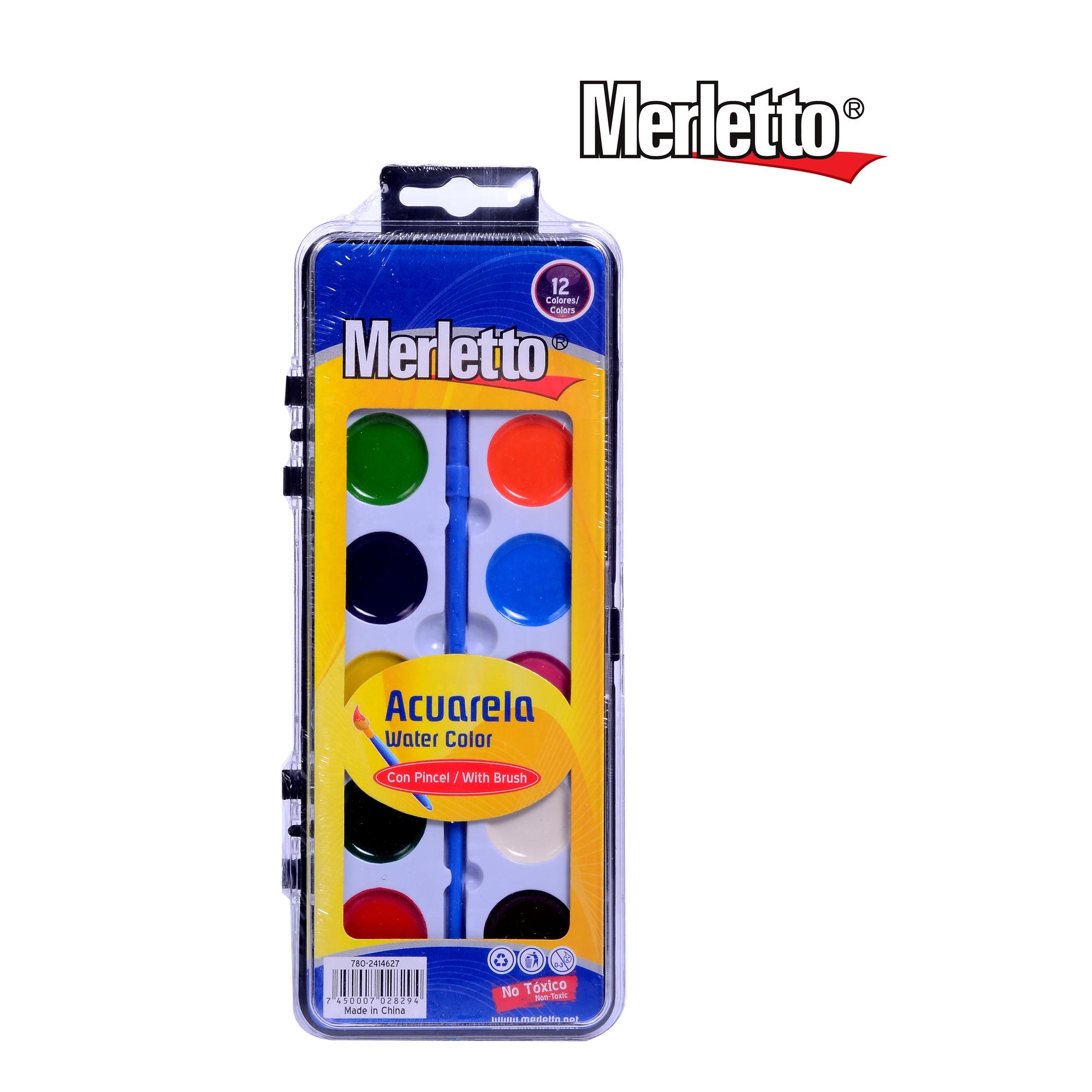 AQUARELA 12 CORES E PINCEL GRÁTIS - 780-2414627