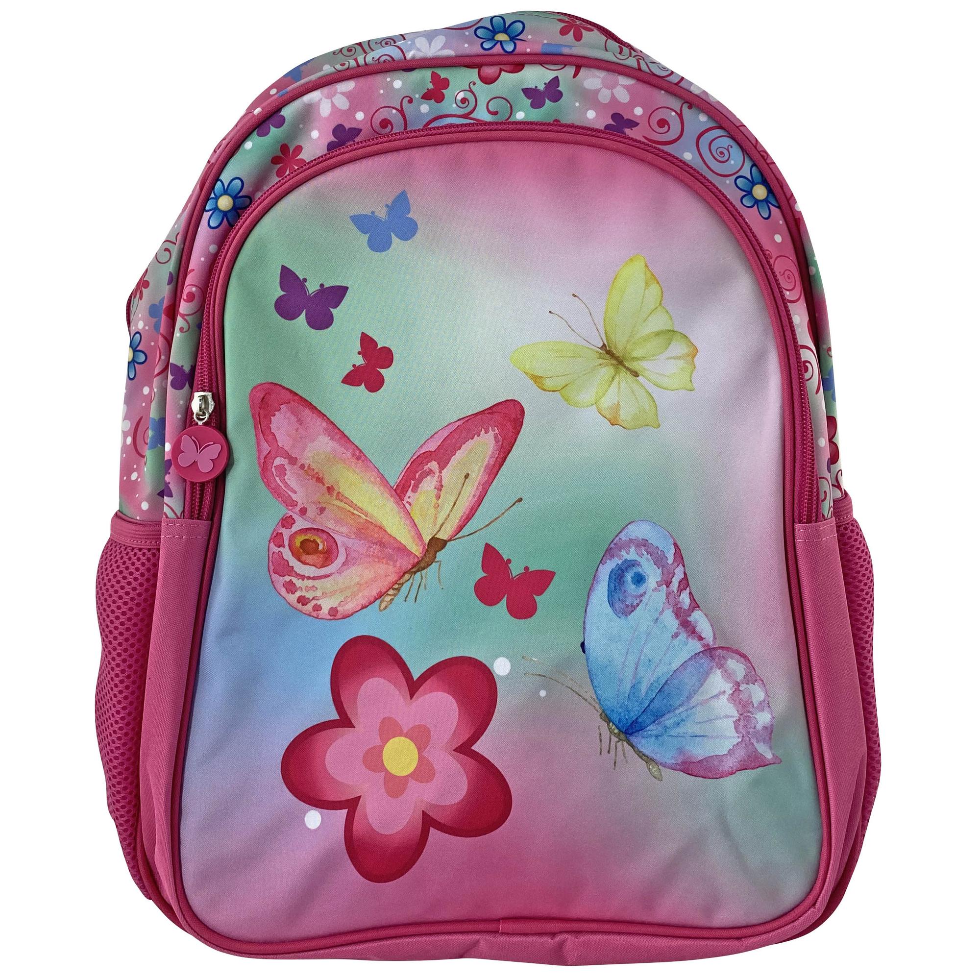 MOCHILA 300D DE 16" COM 2 COMPARTIMENTOS PRINCIPAIS E BOLSO FRONTAL - 780-3089156