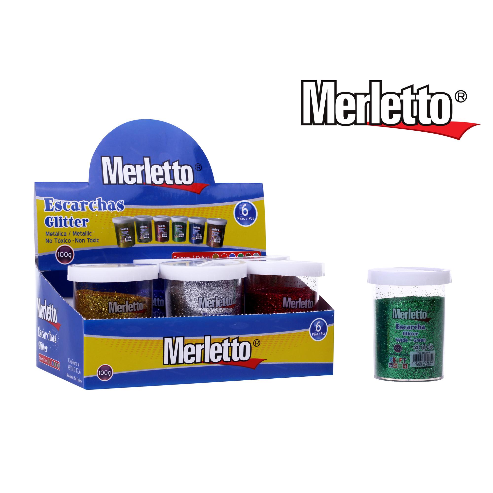 GLITTER METÁLICO 6 CORES 100g - 780-381531001