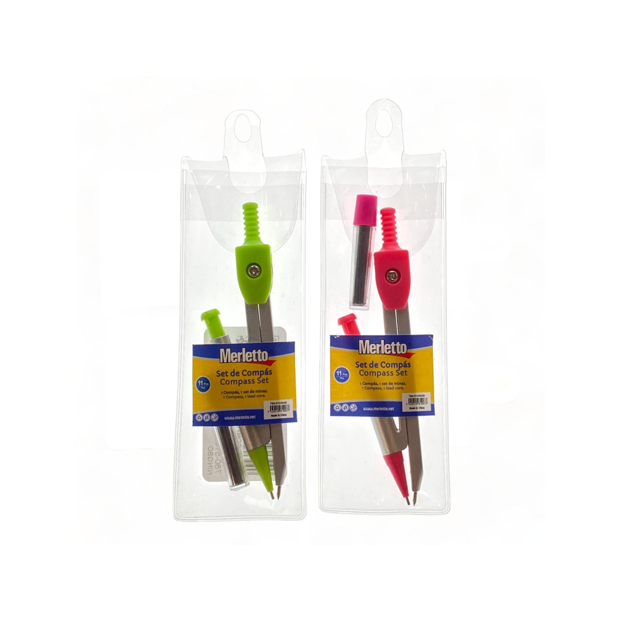 480SETS/CTN COMPASS SET IN PVCBAG WITH LABEL PACKING. 2 COL - 780-5153926