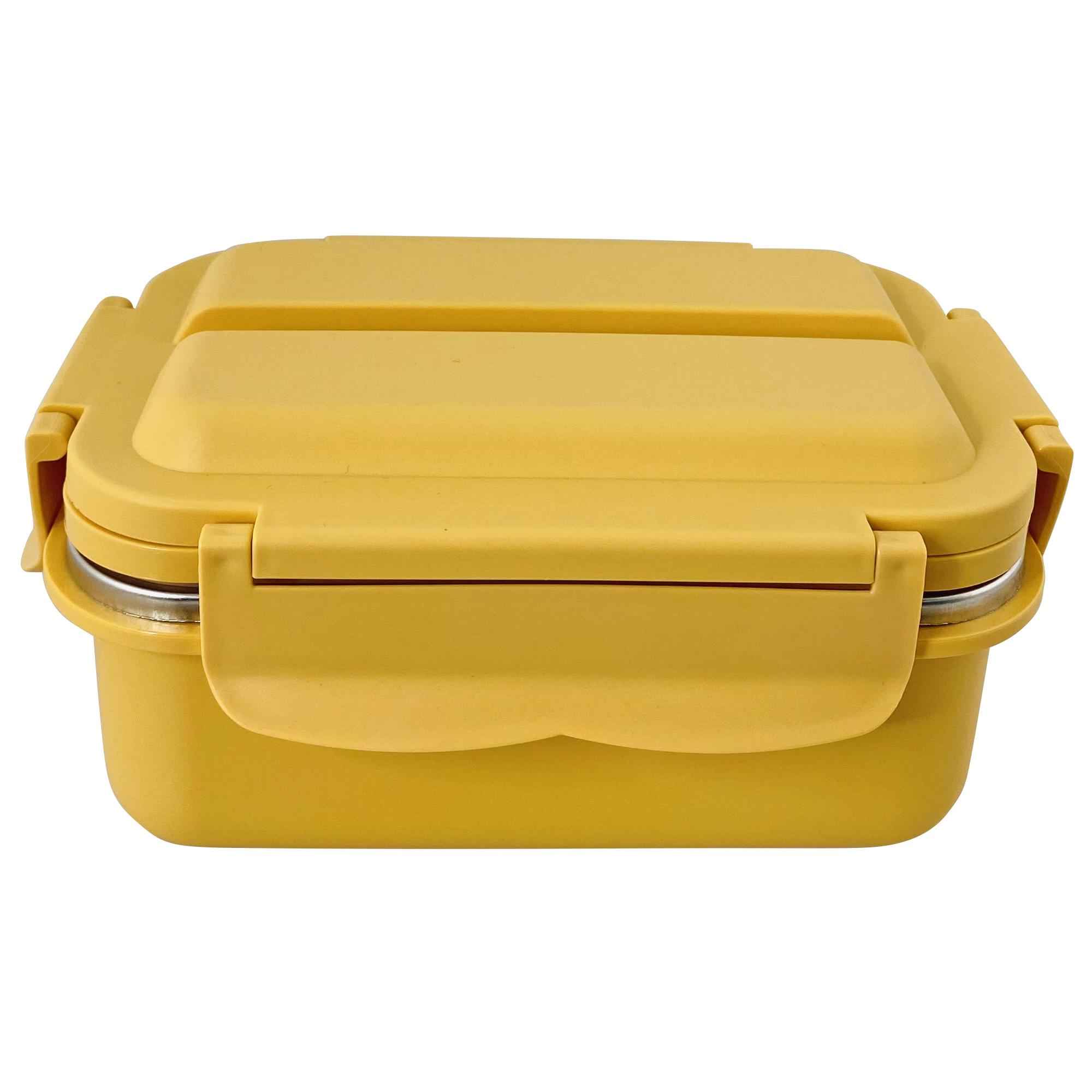 850ML LUNCH BOX (304 FOOD GRADE STAINLESS STEEL + PP) - 780-6293377