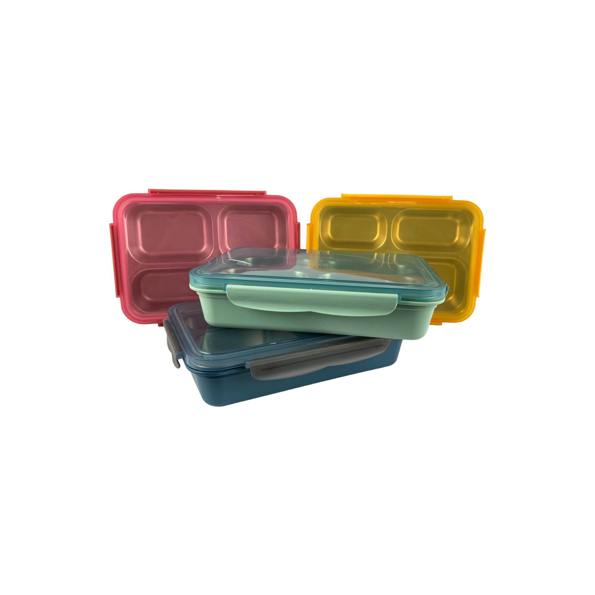 LUNCH BOX (304 FOOD GRADE STAINLESS STEEL + PP) - 780-6293470