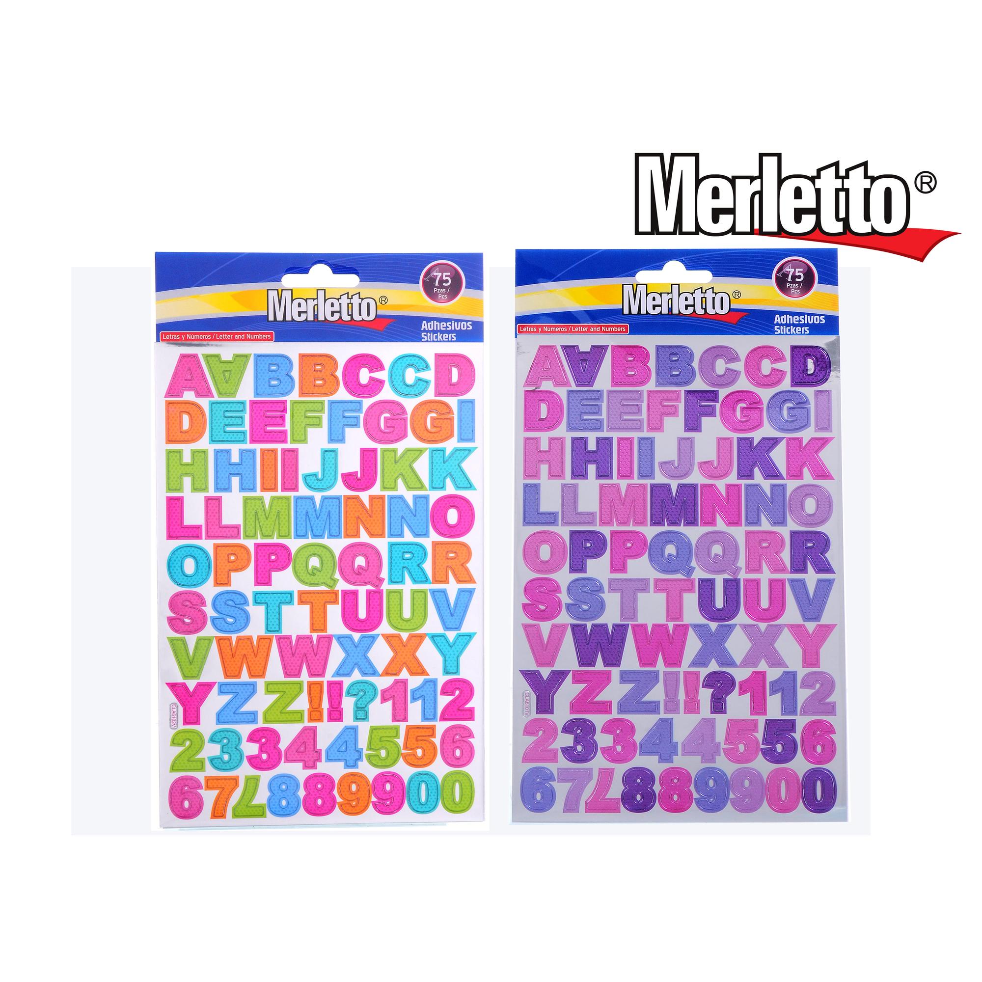 ADHESIVE LABELS ABECEDARIO - 780-6641216