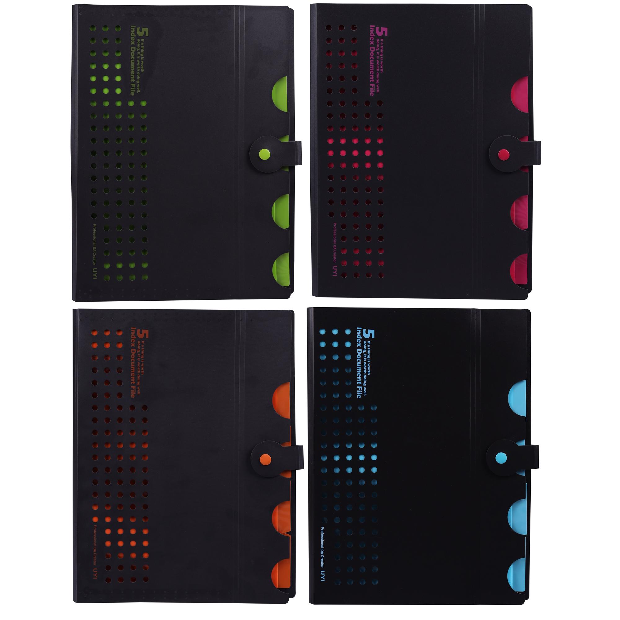 160PZCARPETA 5BOLSILLOS A4 - 780-6992766