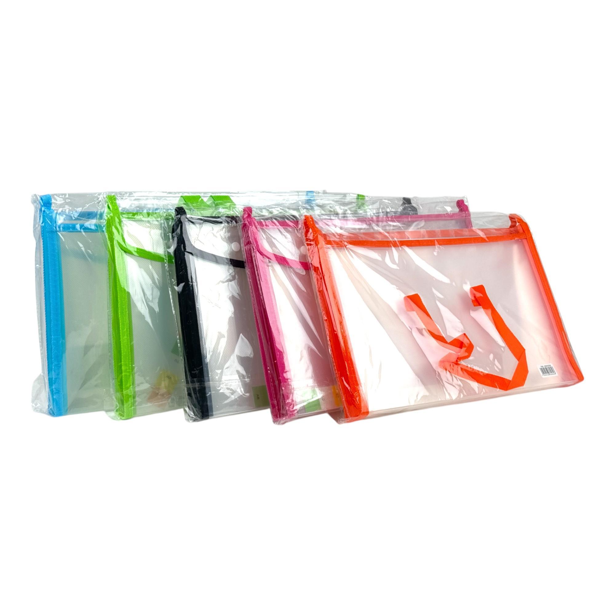 60PCS/CTN 13 DIVIDERS WEBBINGHANDLE EXPANDING FILE WITH BUT - 780-6994324