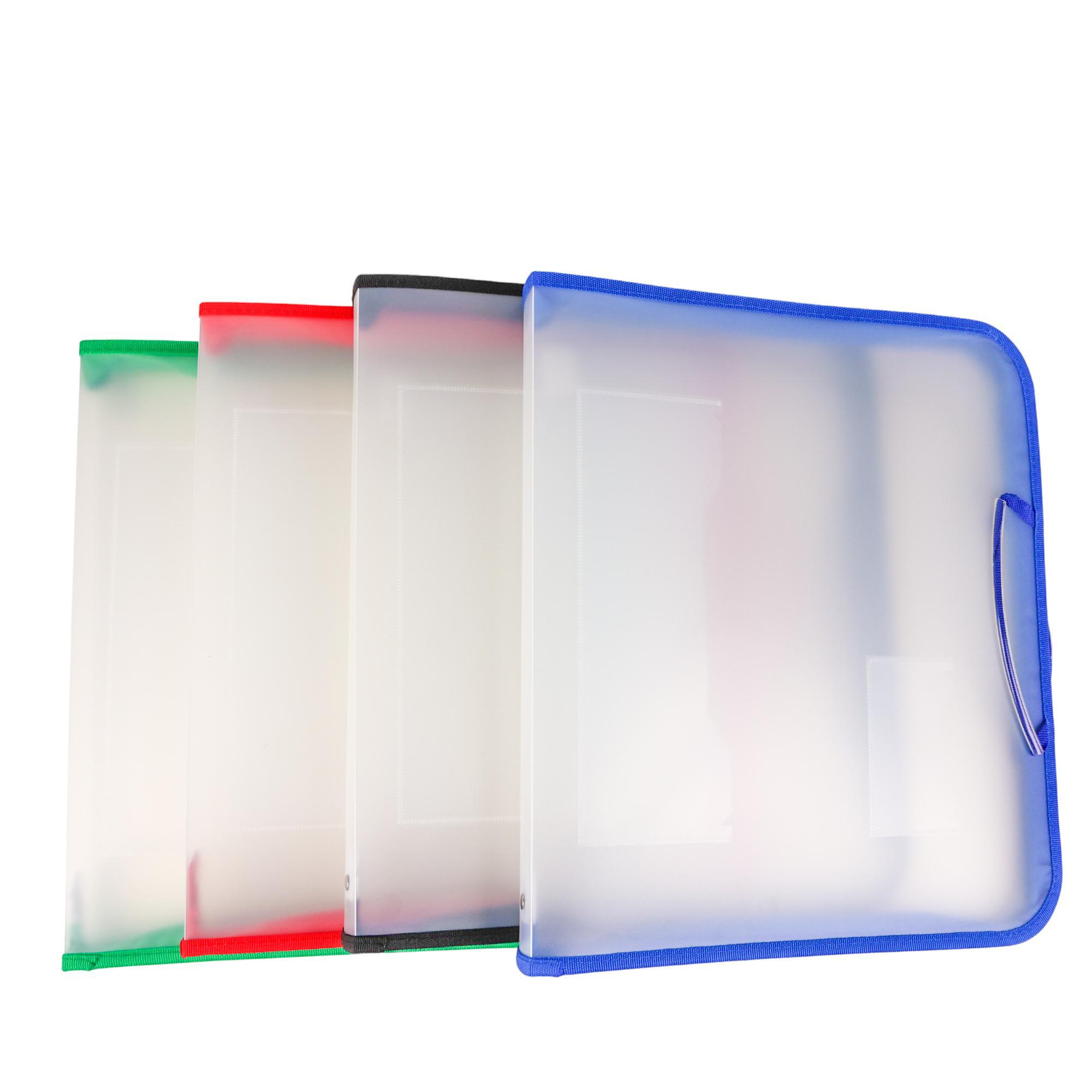 ZIPPER FILE FOLDER WITH HANDLE - 780-6994671