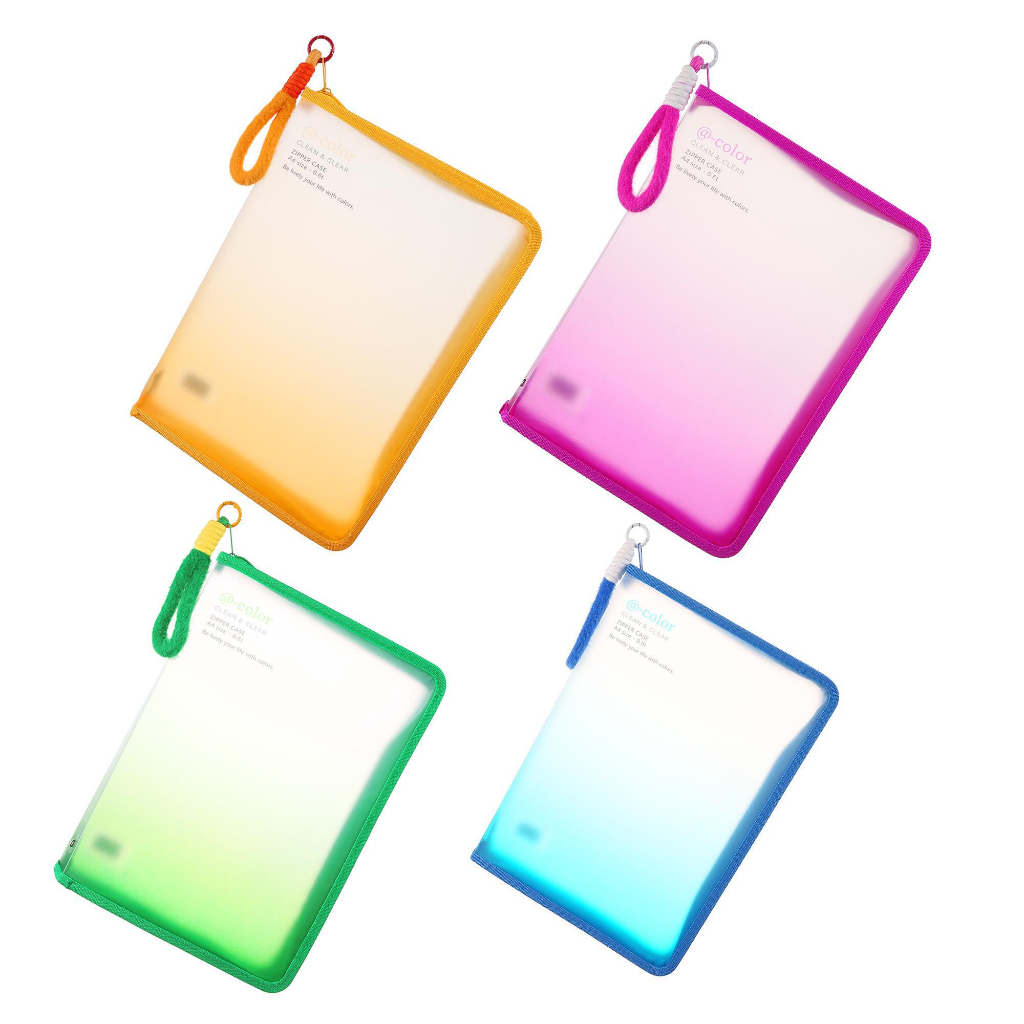 ZIPPER FILE FOLDER WITH HANDLE - 780-6994672