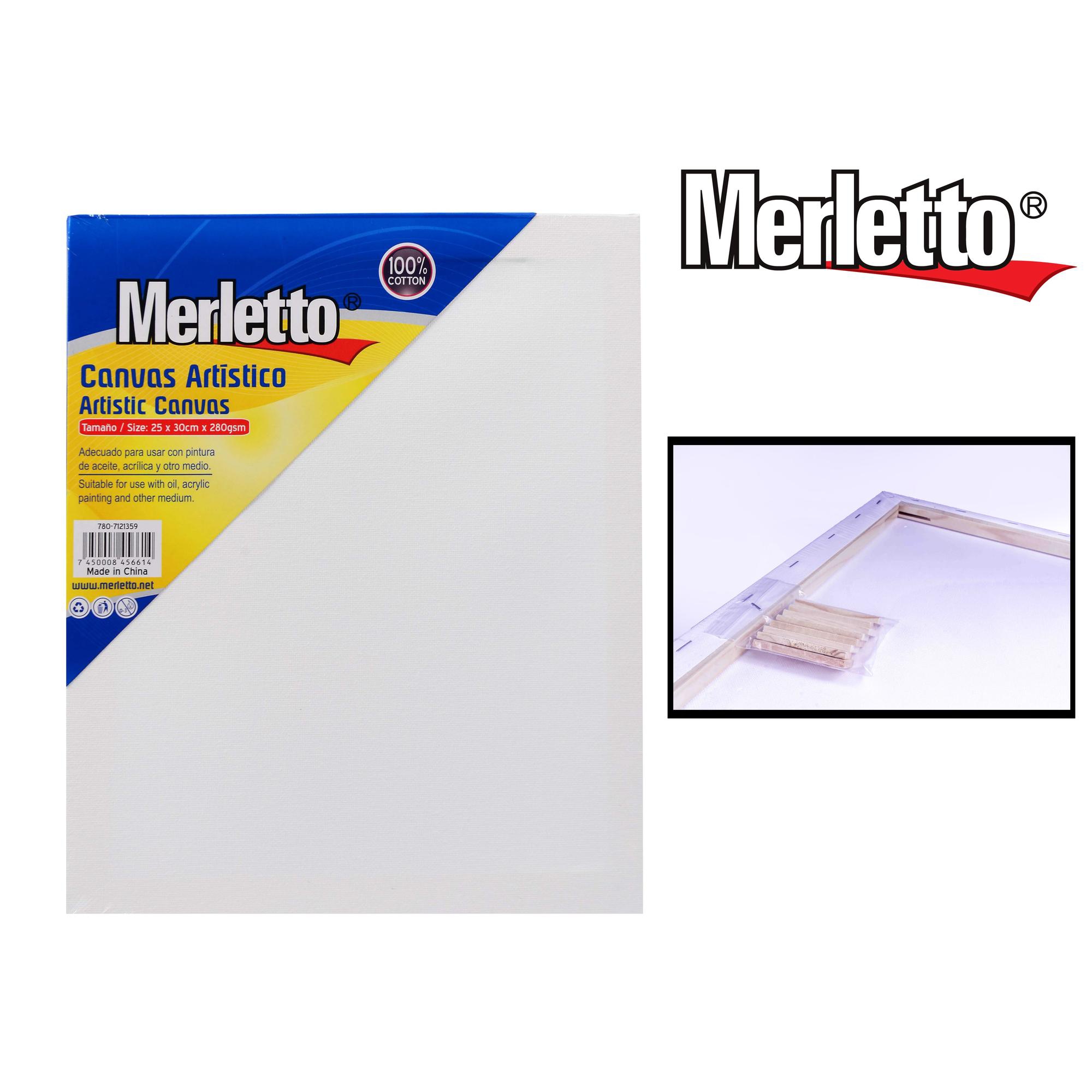 CANVA CON BASTIDOR 25x30CM 280g - 780-7121359