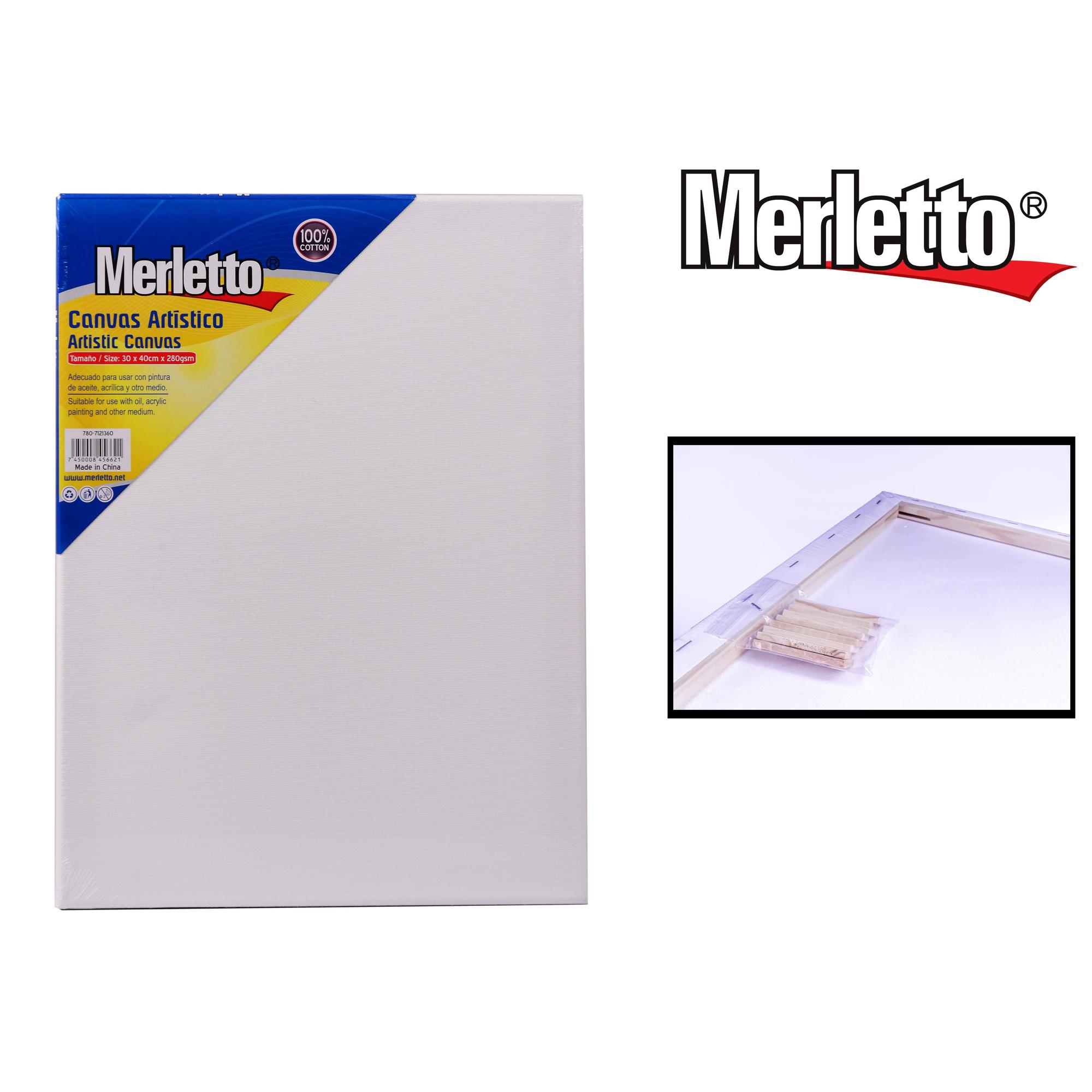 CANVA CON BASTIDOR 30x40CM 280g - 780-7121360