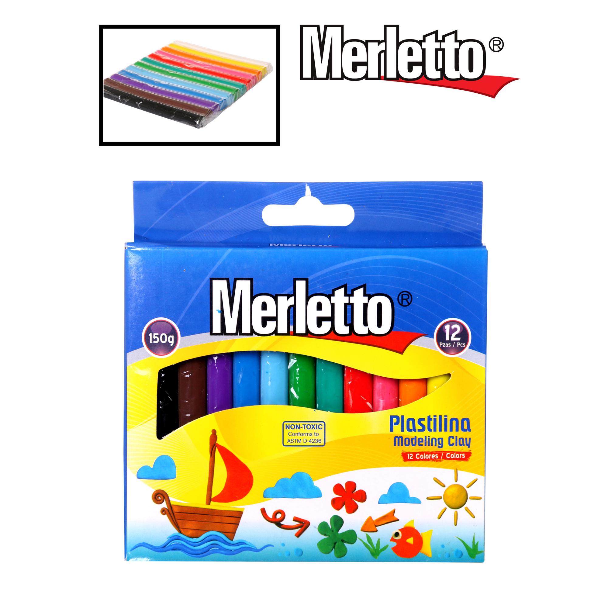 PLASTILINA 12 COLORES 150g - 780-7192197