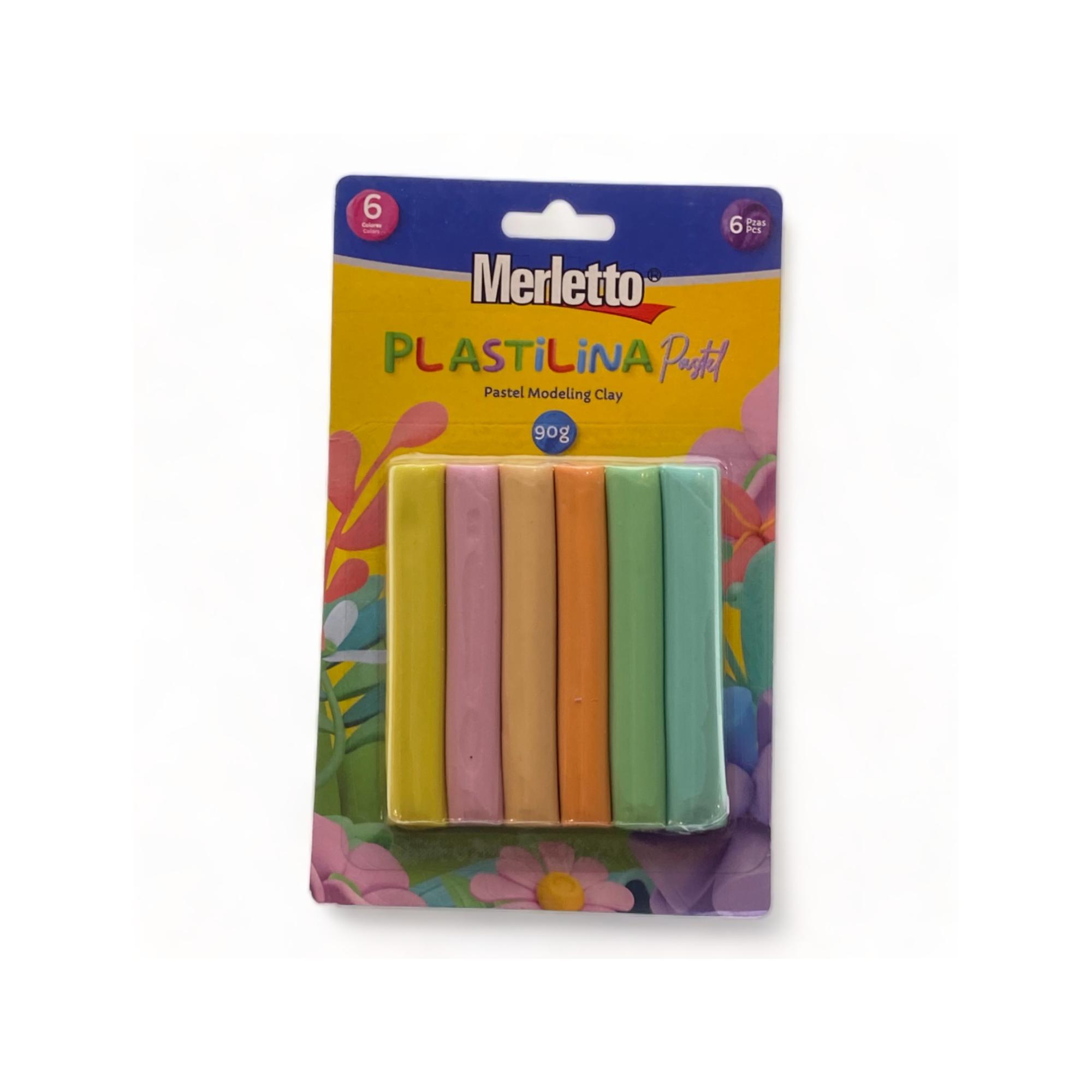 PLASTICINA PASTEL 90g - 780-7193994