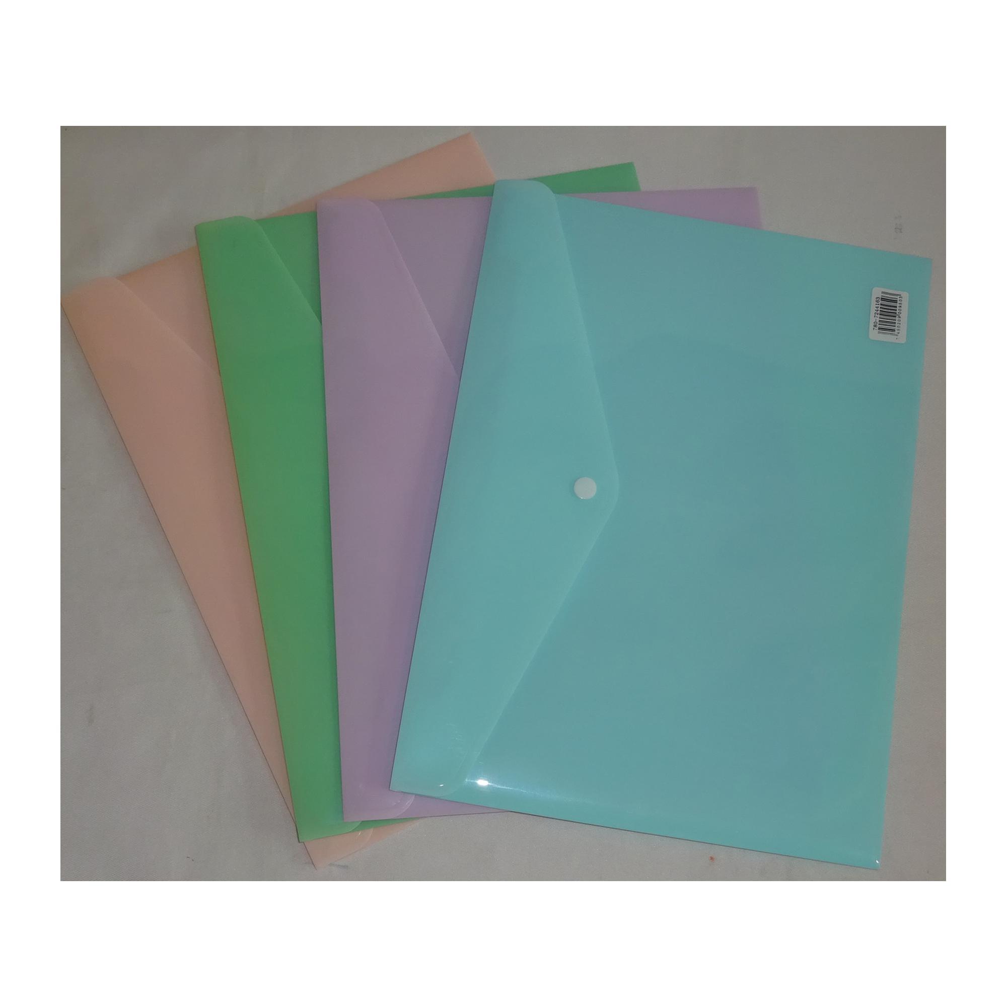 ENVELOPE DE SORTIMENTO A4 EM COR PASTEL - 780-7244163