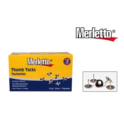 300CJ/CTN TACHUELA PLAT 100PC