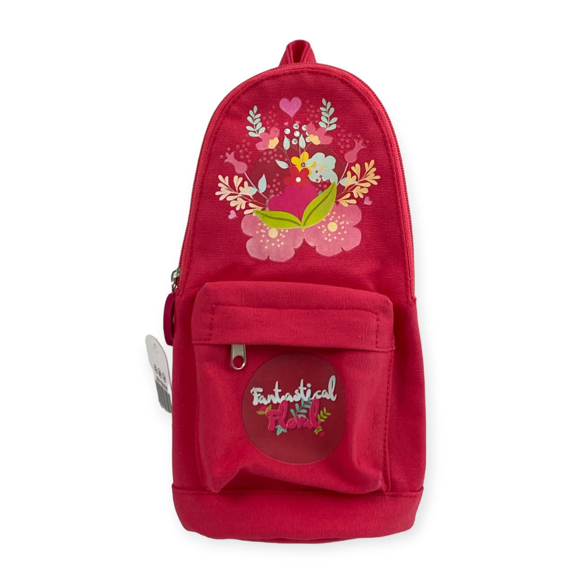 FANTÁSTICO ESTOJO FLORAL DE 2 BOLSOS - 780-7513796