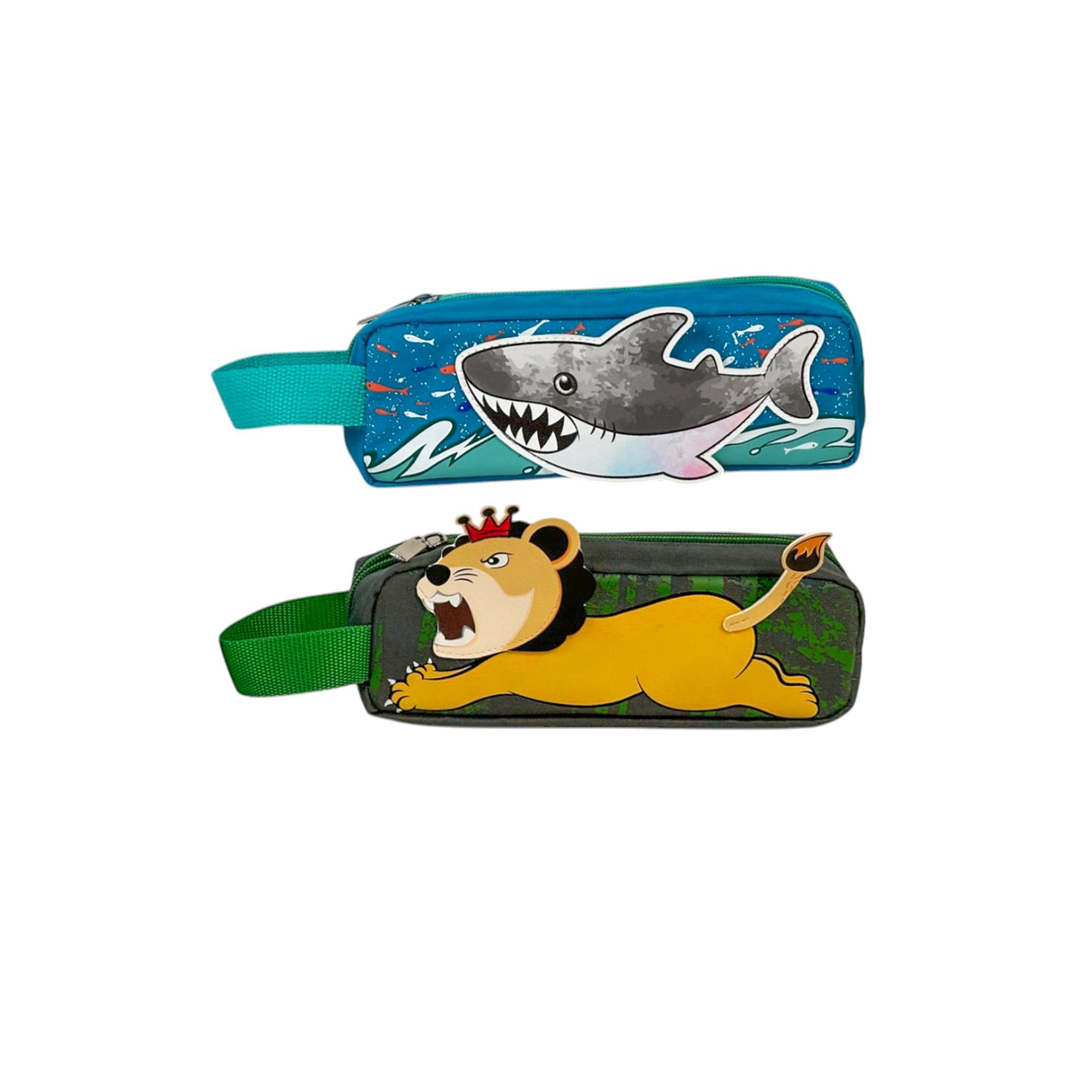 96PCS/CTN 300D/PVC PENCIL BAGWITH HANGTAG IN OPP BAG PACKIN - 780-7514075
