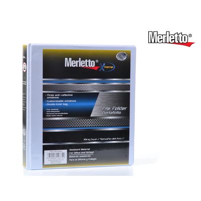 24PZS/CTN FOLDER 1pulgadas BLANCO