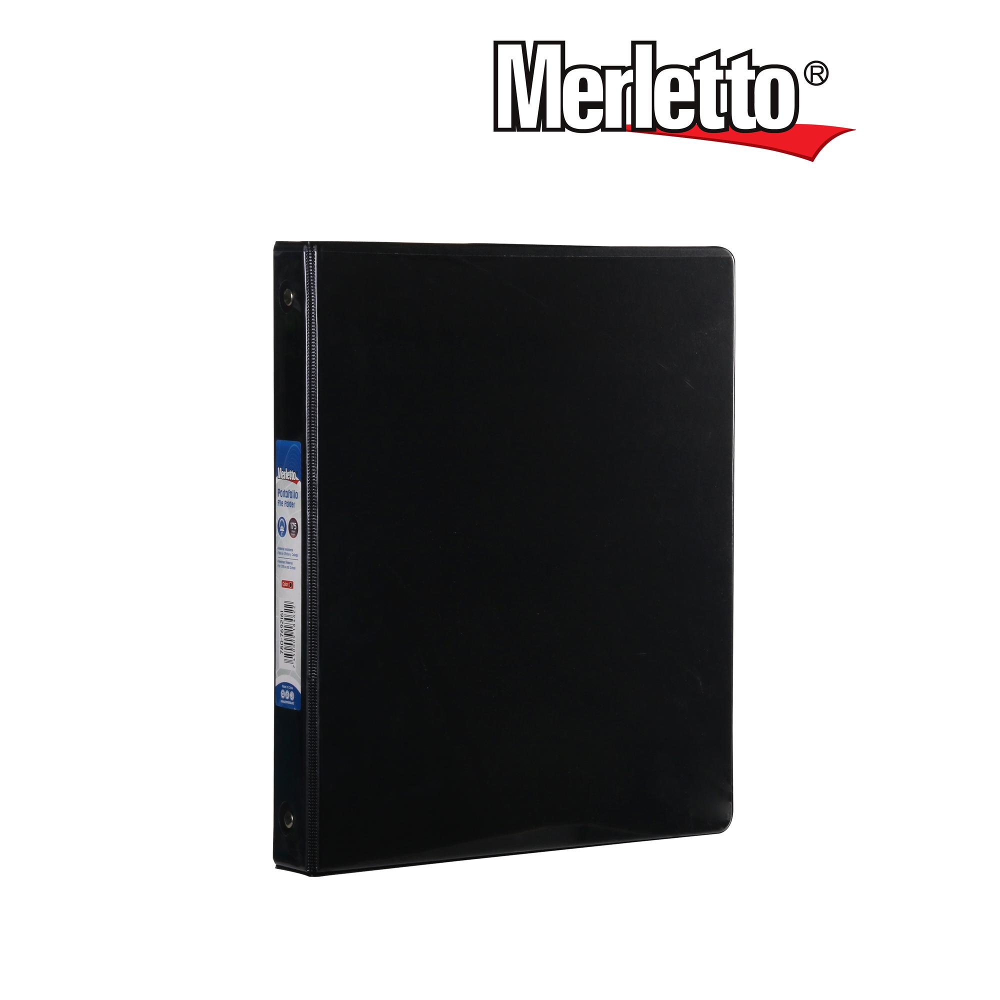 CARPETA 1" NEGRO - 780-7692161